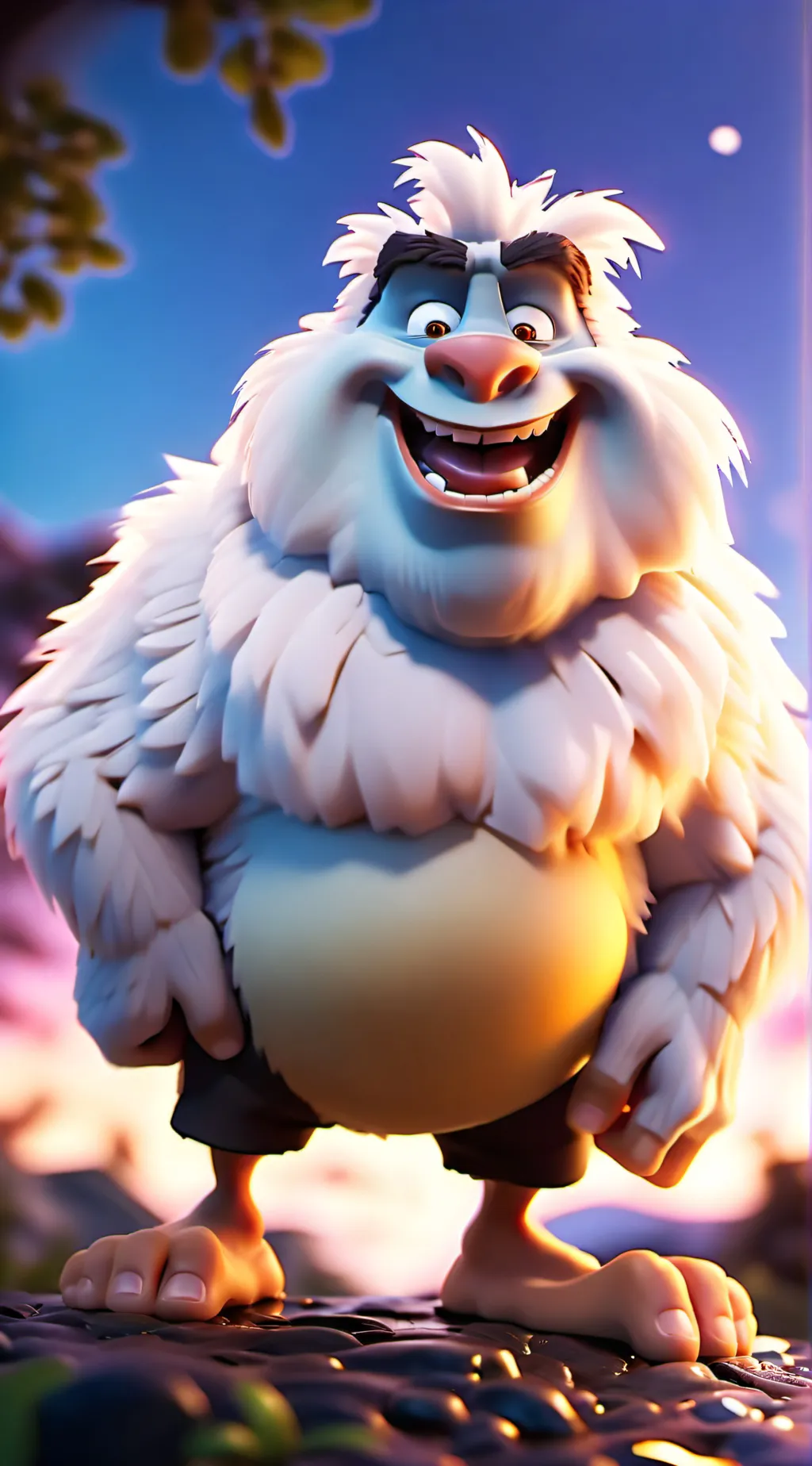 ai character: Mammot background