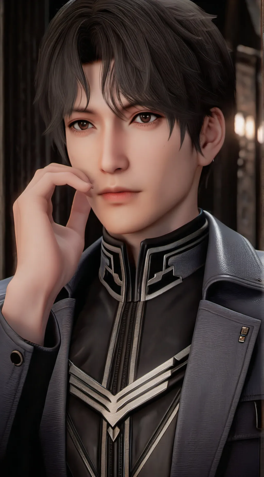 ai character: david background