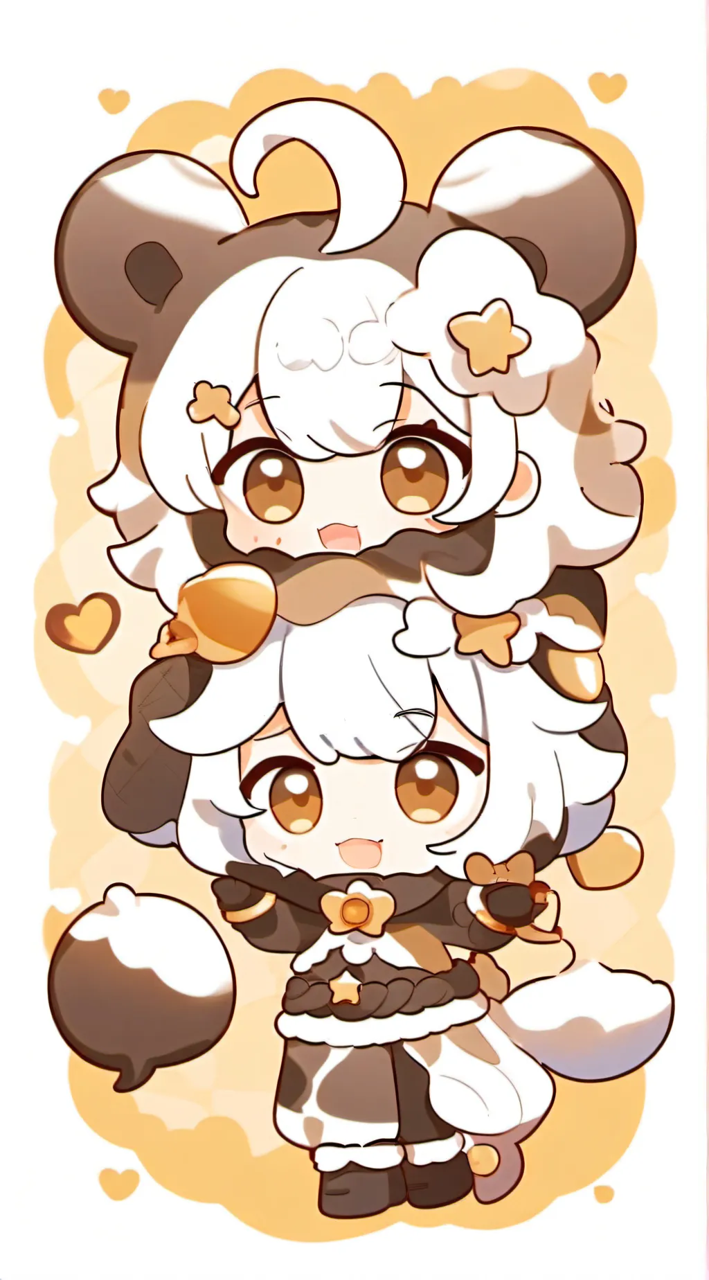 ai character: Hh background