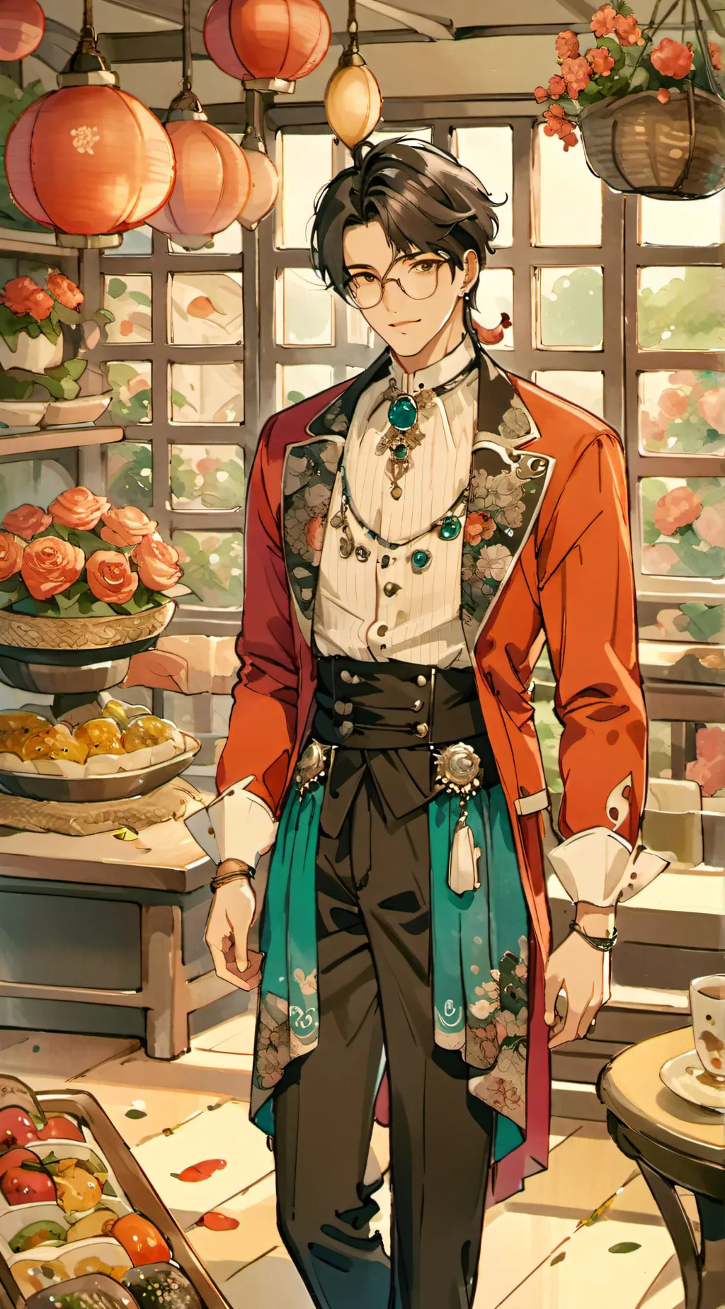 ai character: Levi￼ background