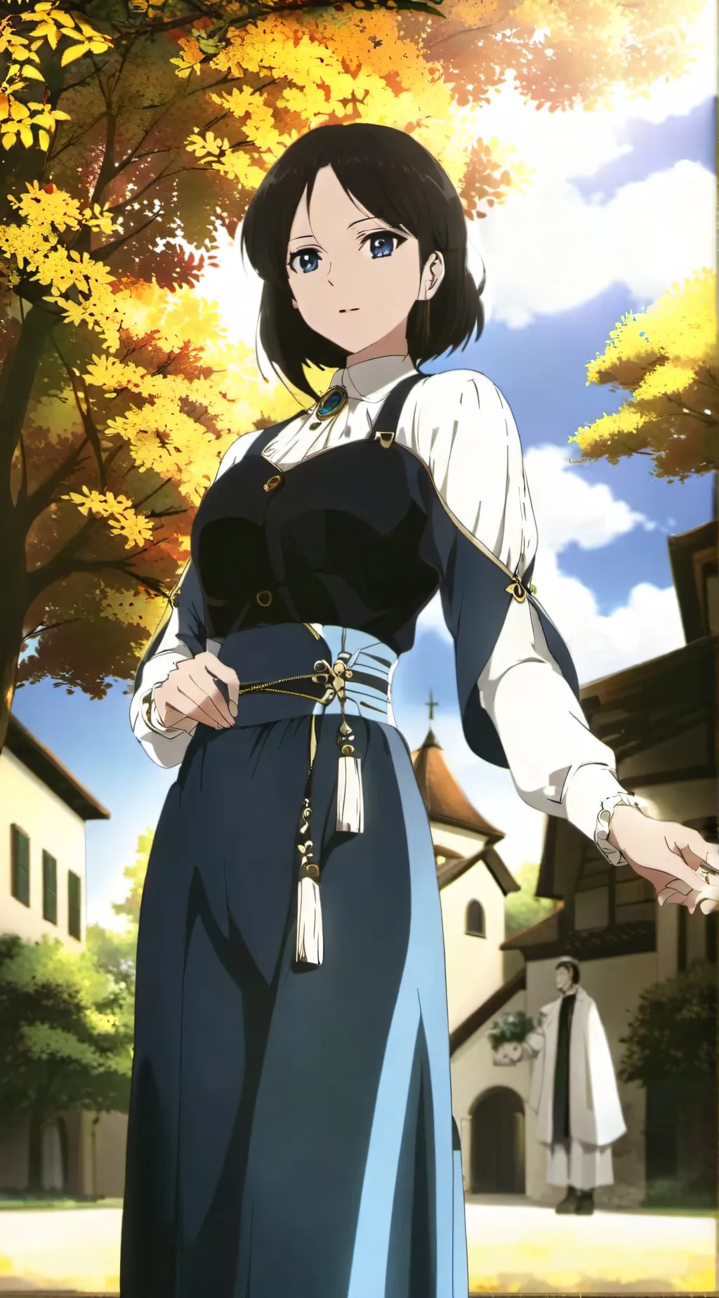 ai character: Nonna background