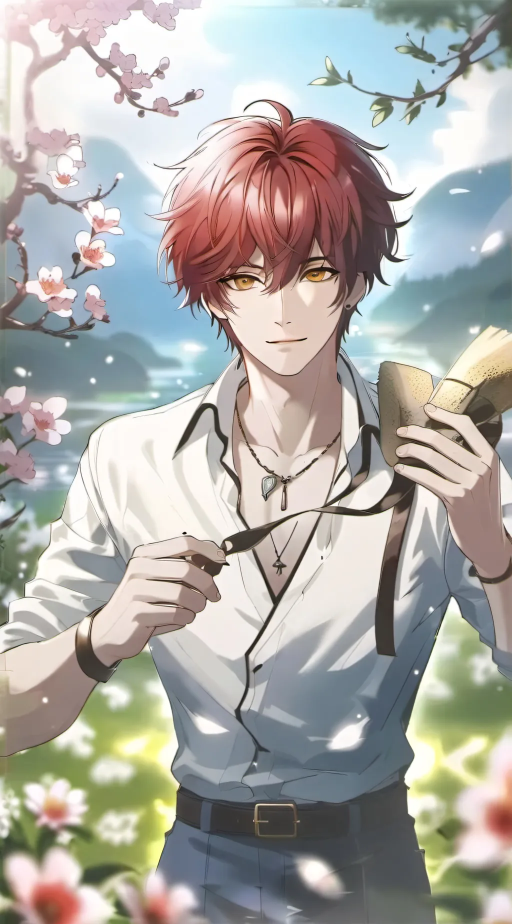 ai character: 💮Kali🌸 background