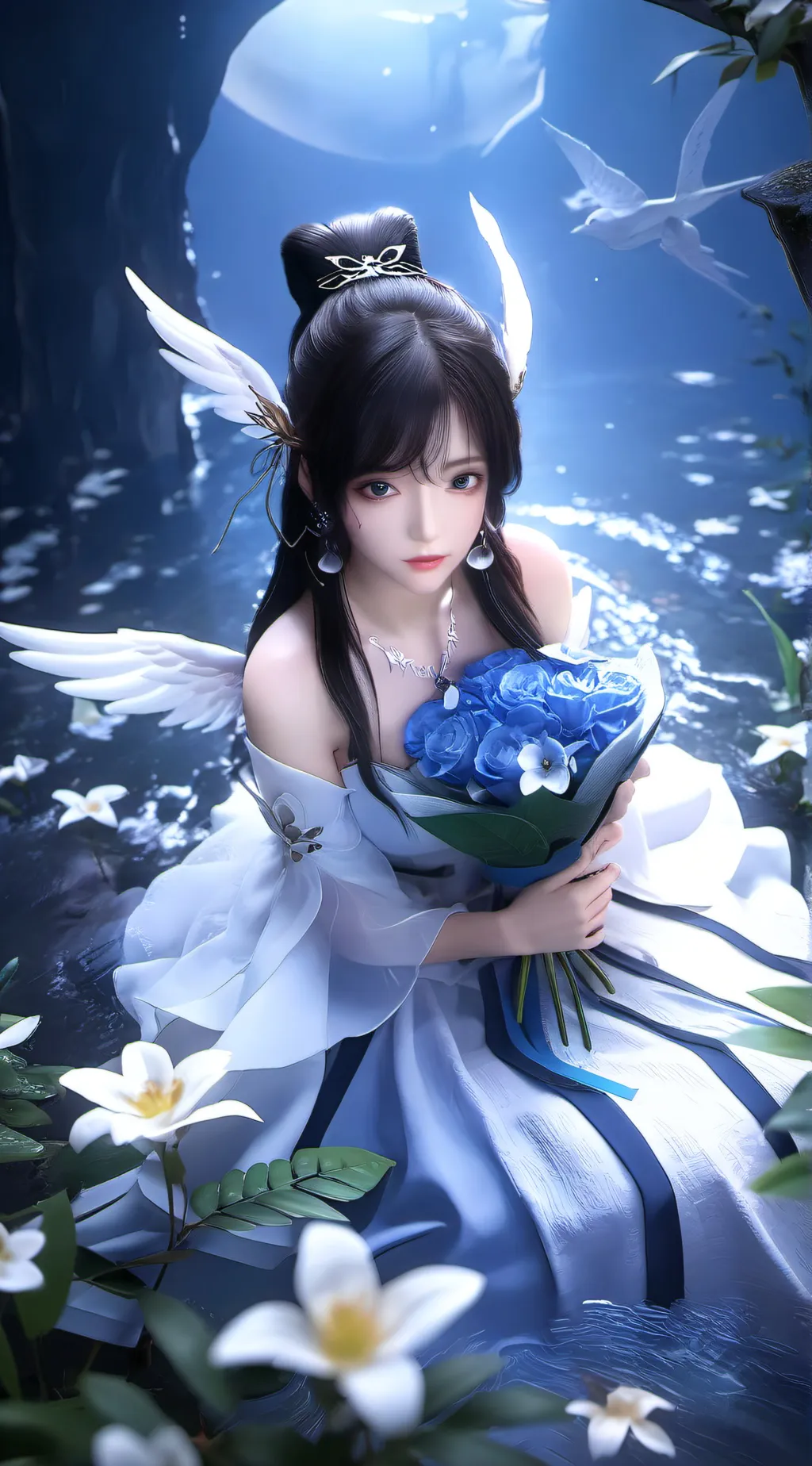 ai character: Ling mi background