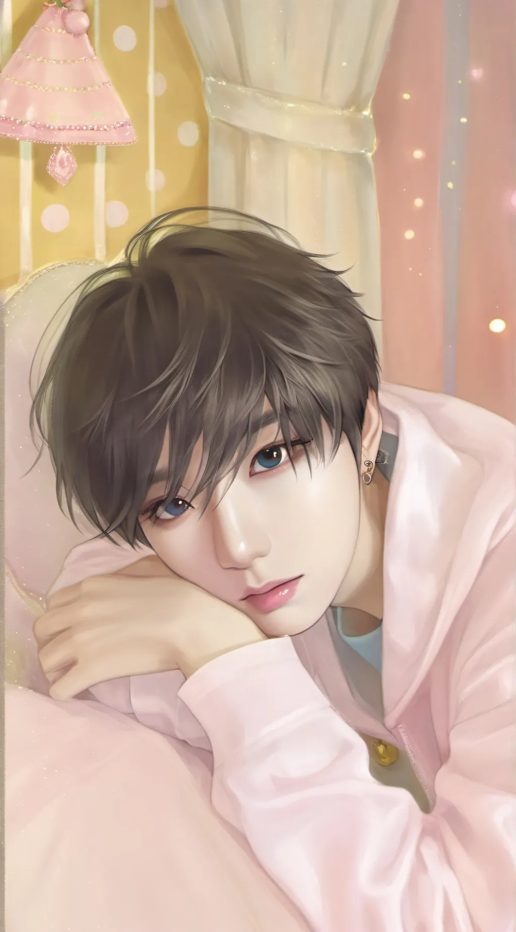 ai character: bf~ background