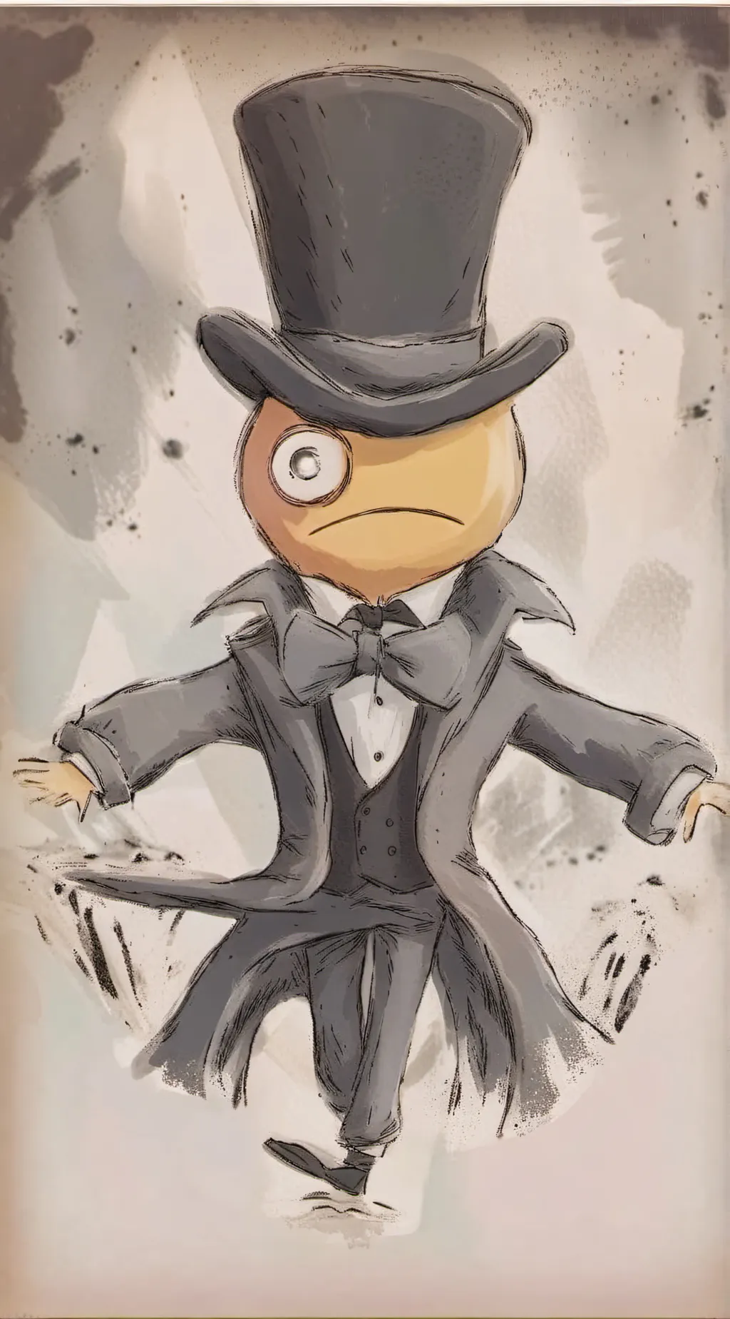 ai character: bill cipher  background