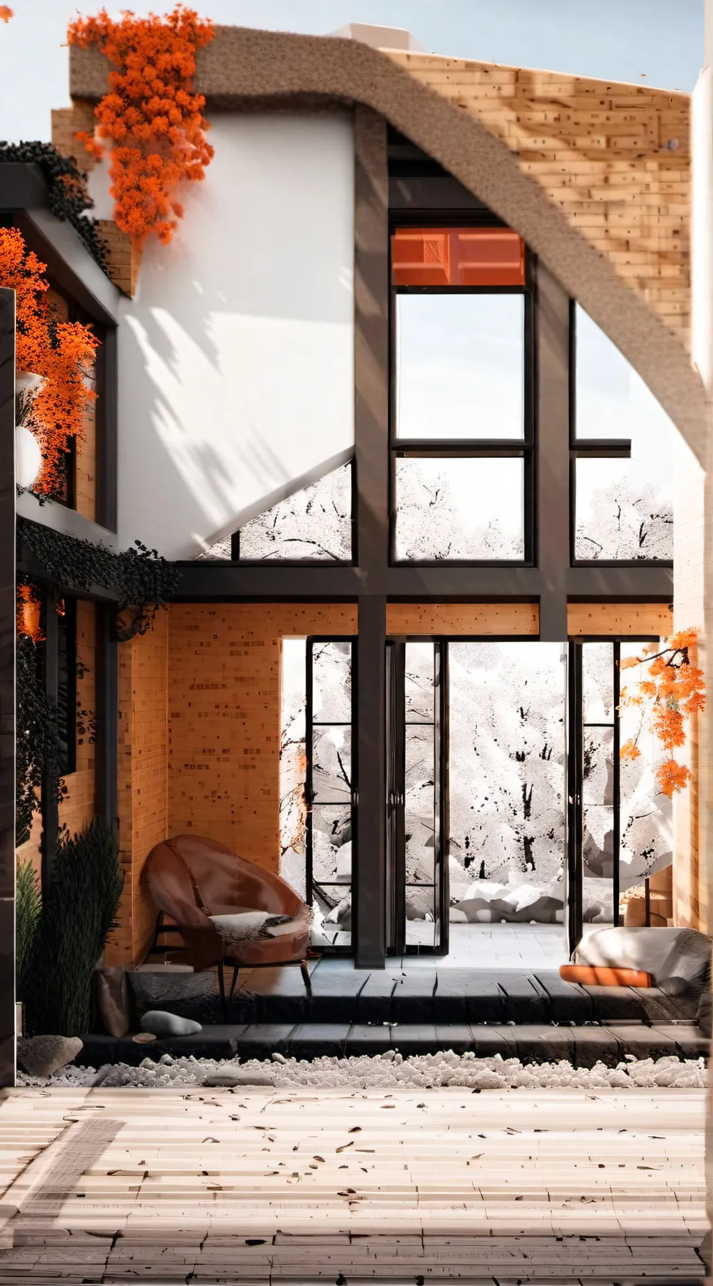 ai character: Relax here background