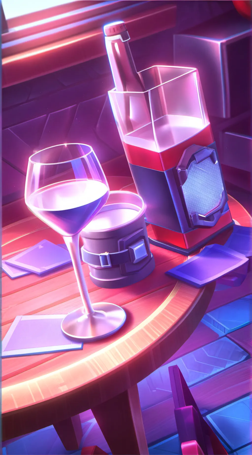 ai character: hh break up background