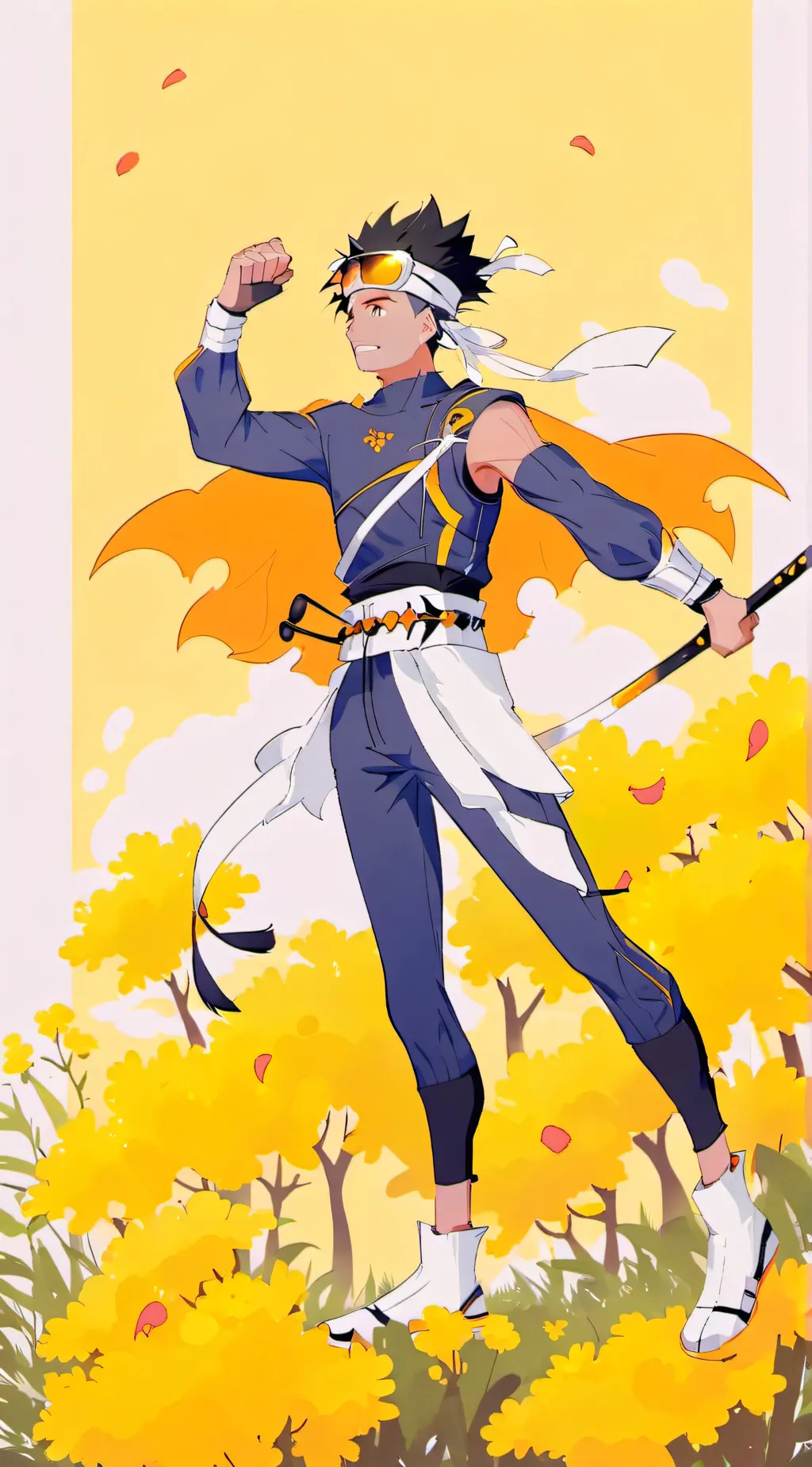 ai character: Team Minato background