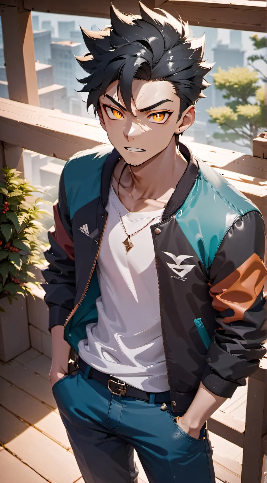 ai character: Drake background