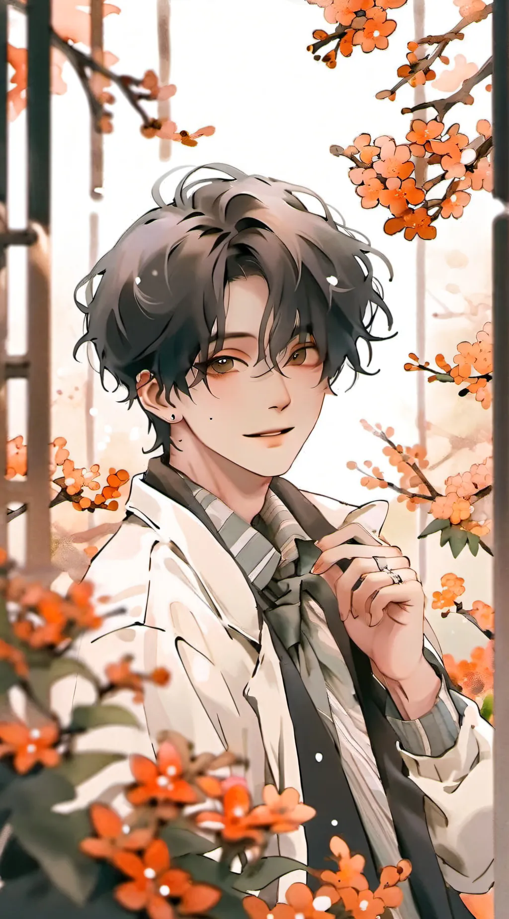 ai character: ENHYPEN PRANK background