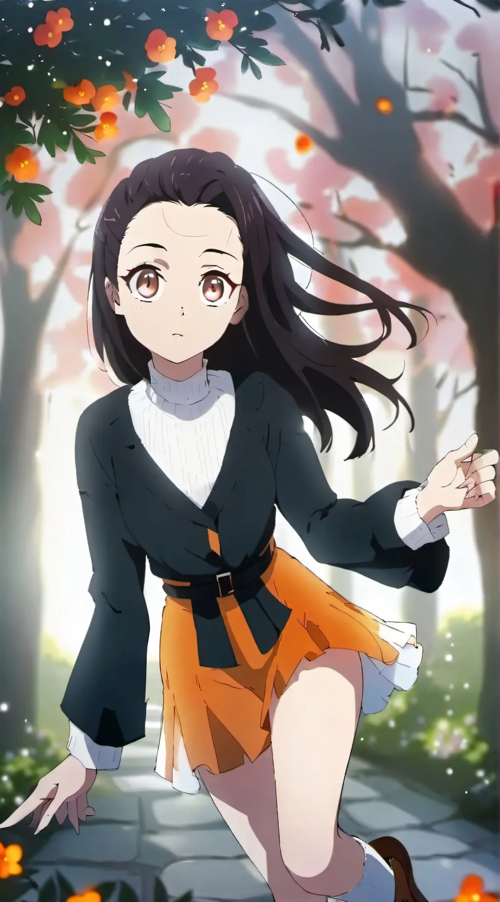 ai character: nezuko  background