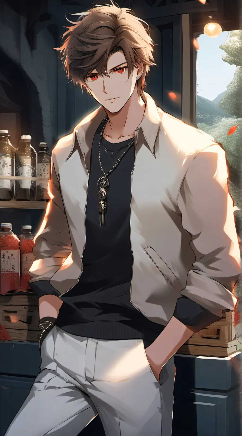 ai character: Brady Johnson background