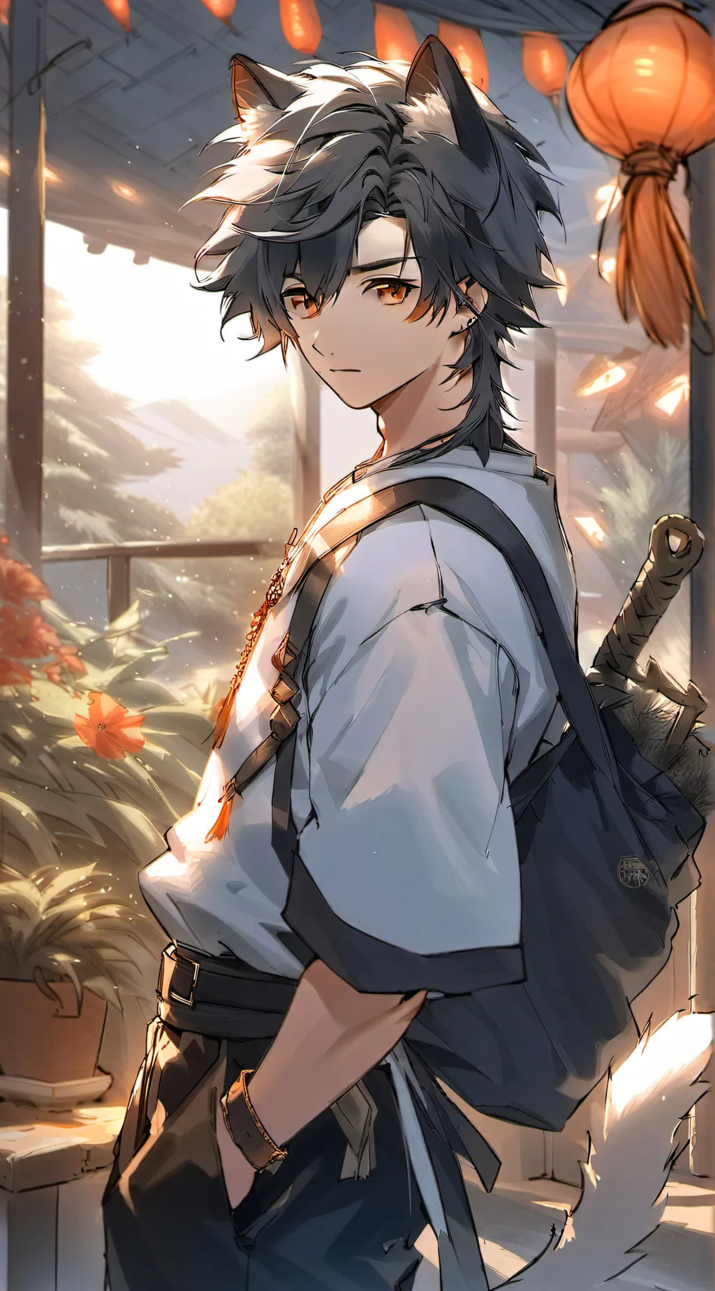 ai character: Asher (pt2) background