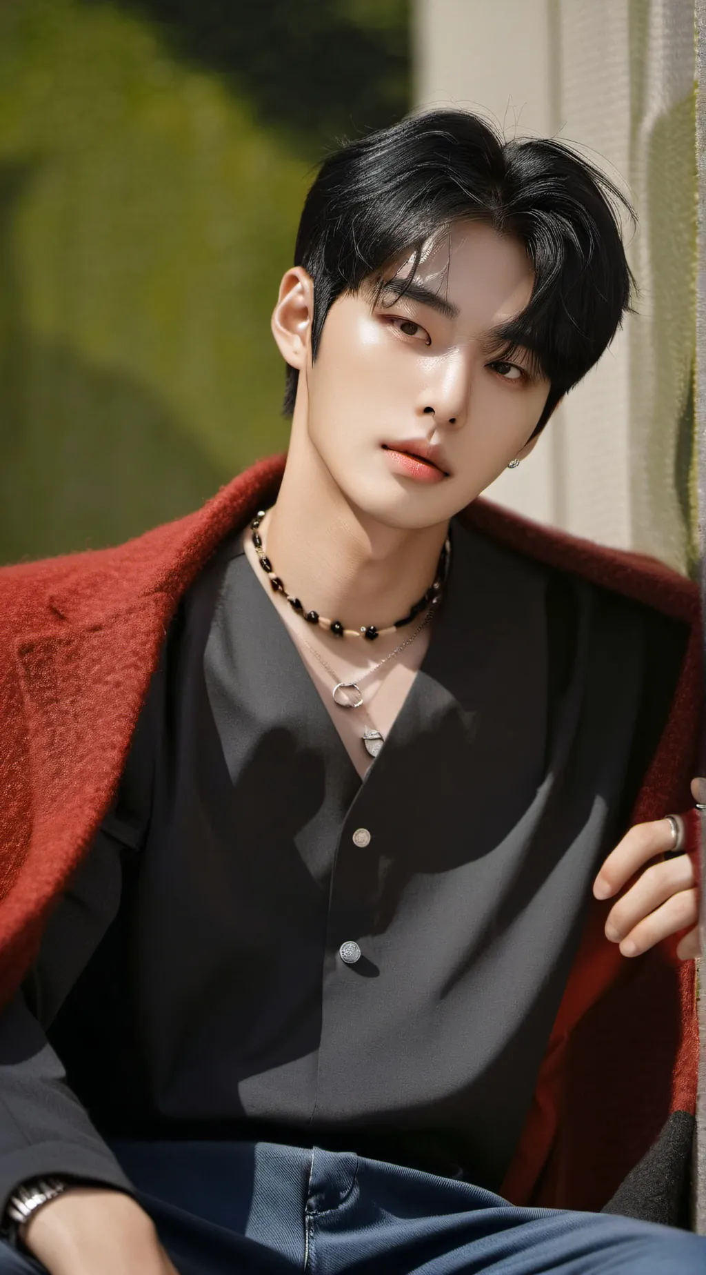 ai character: Yeonjun  background