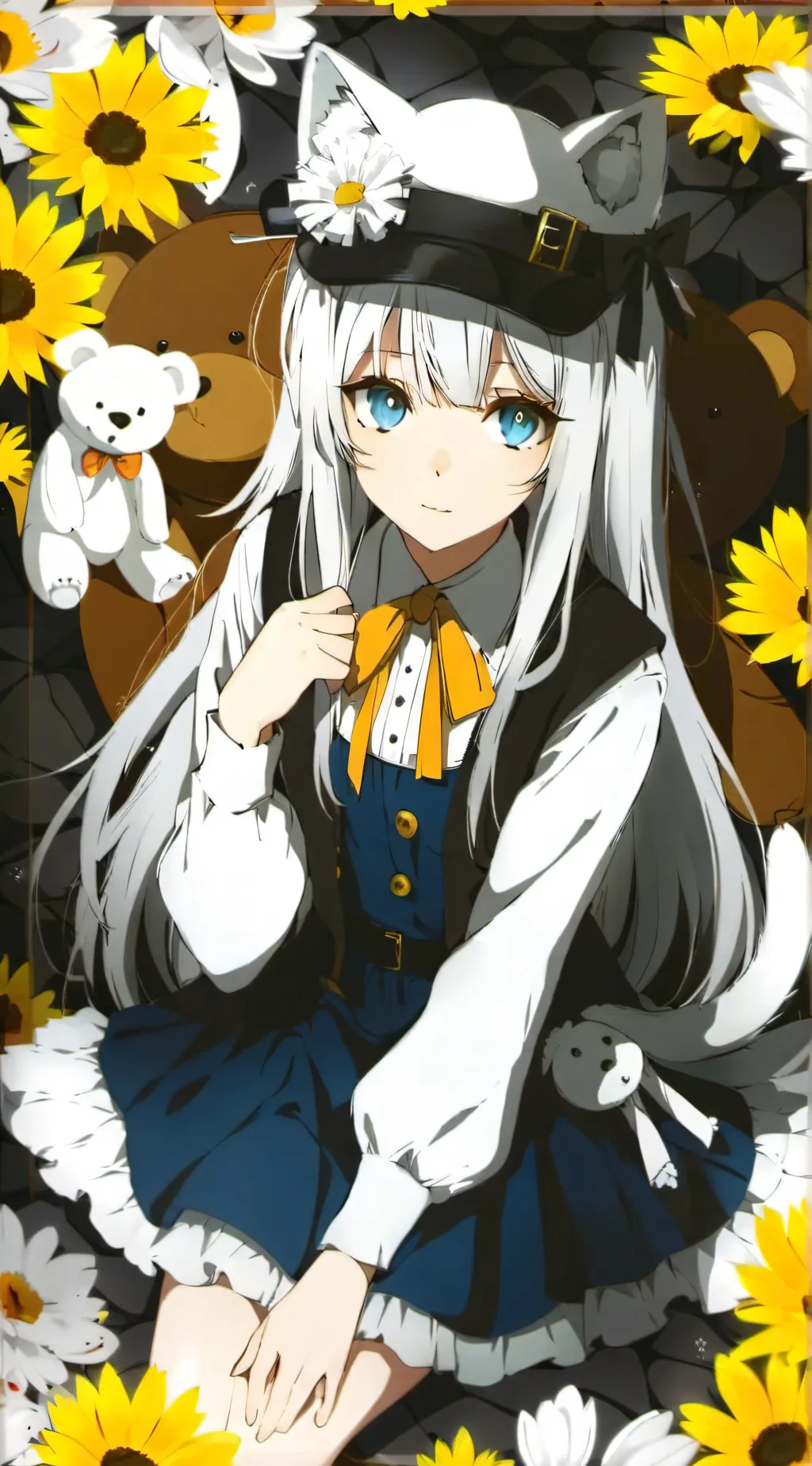 ai character: ●○iris○● background