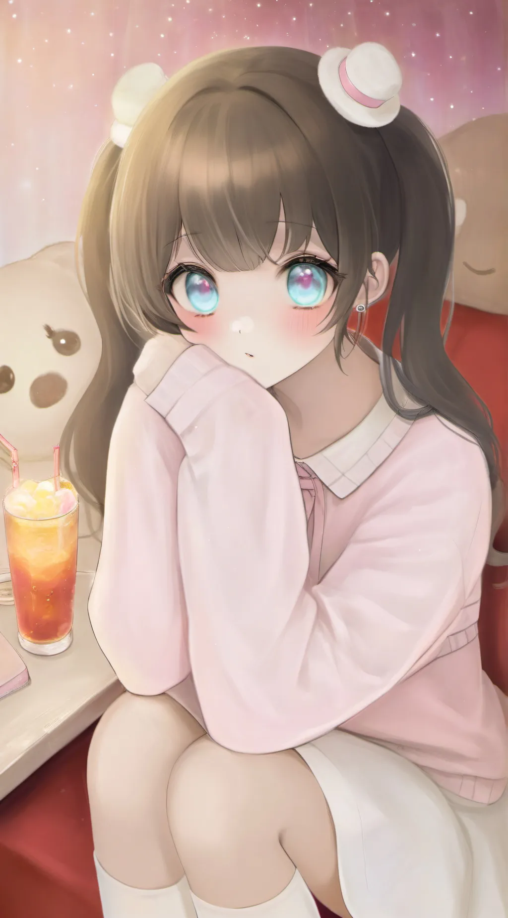 ai character: Rose background