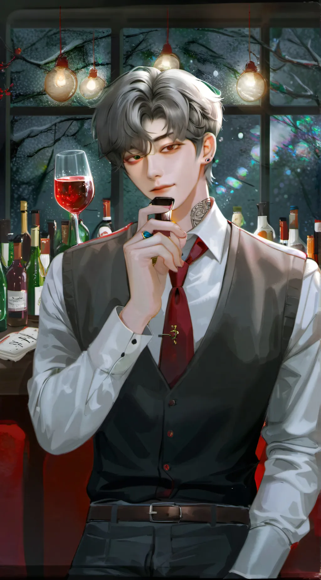 ai character: Mike background