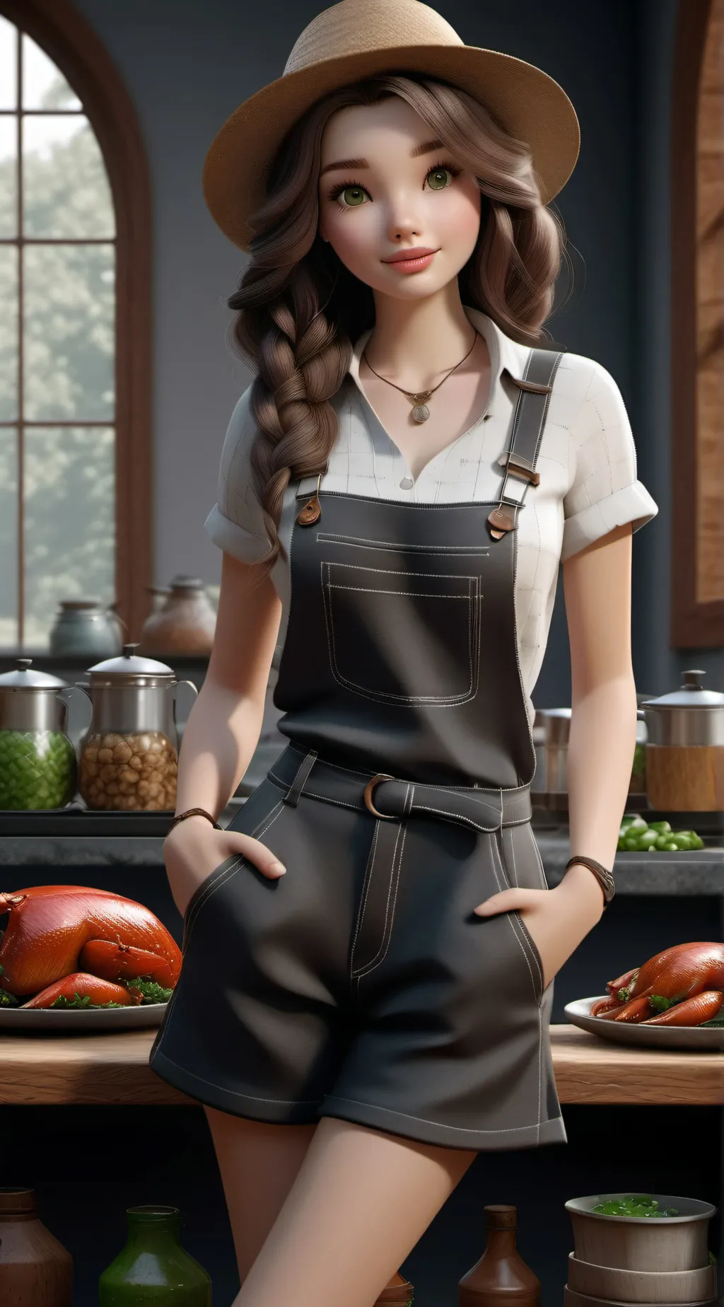 ai character: pick me background