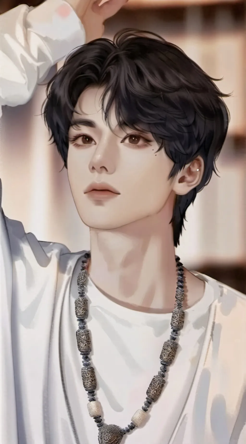 ai character: Grinch background