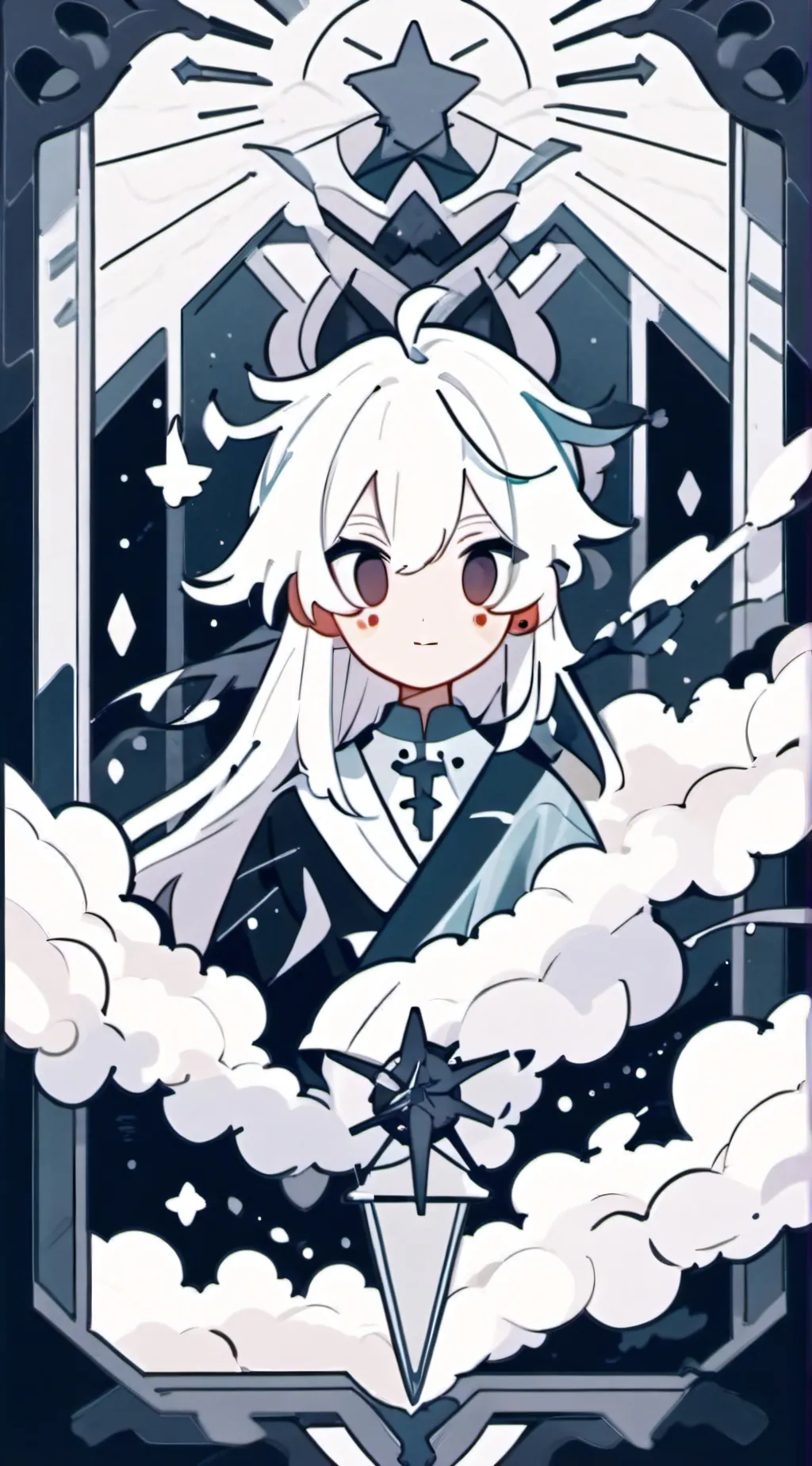 ai character: bubble fpe background