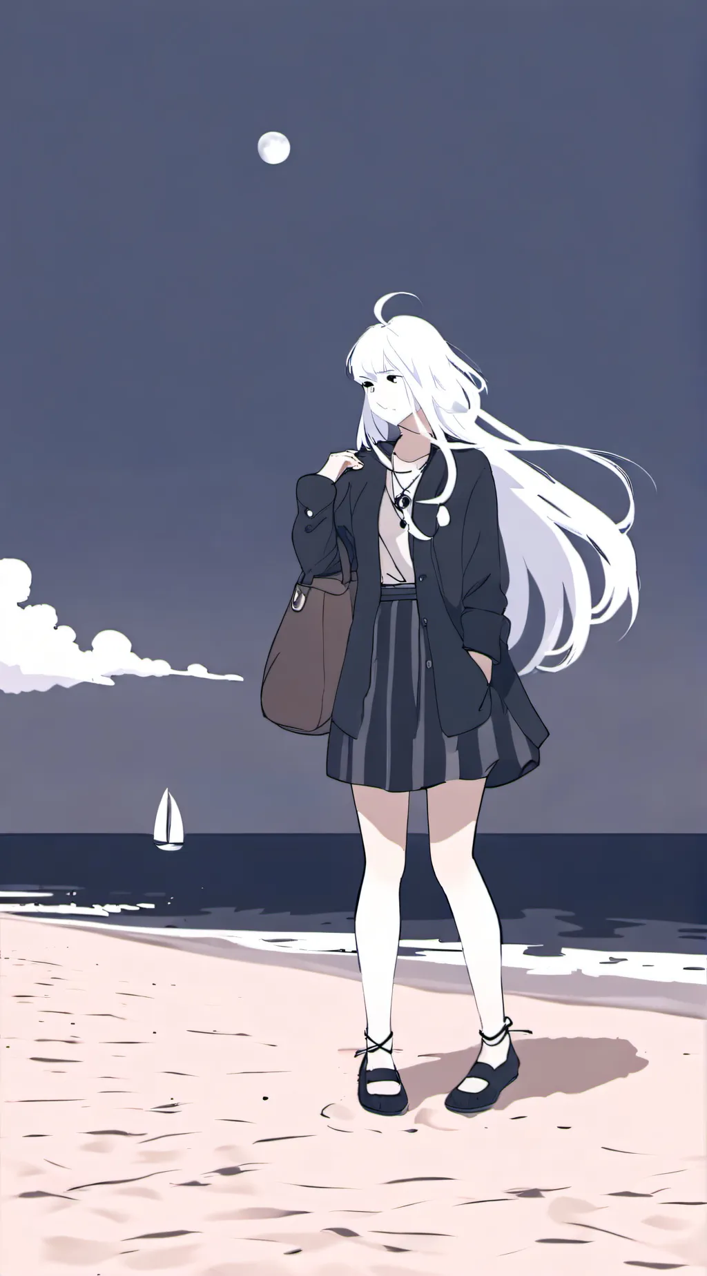 ai character: ☁️Cloudy☁️ background