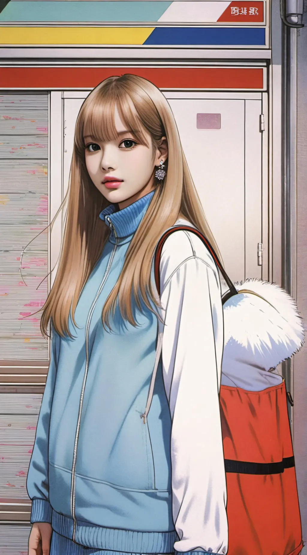 ai character: 𝐿𝐼𝑆𝐴 background