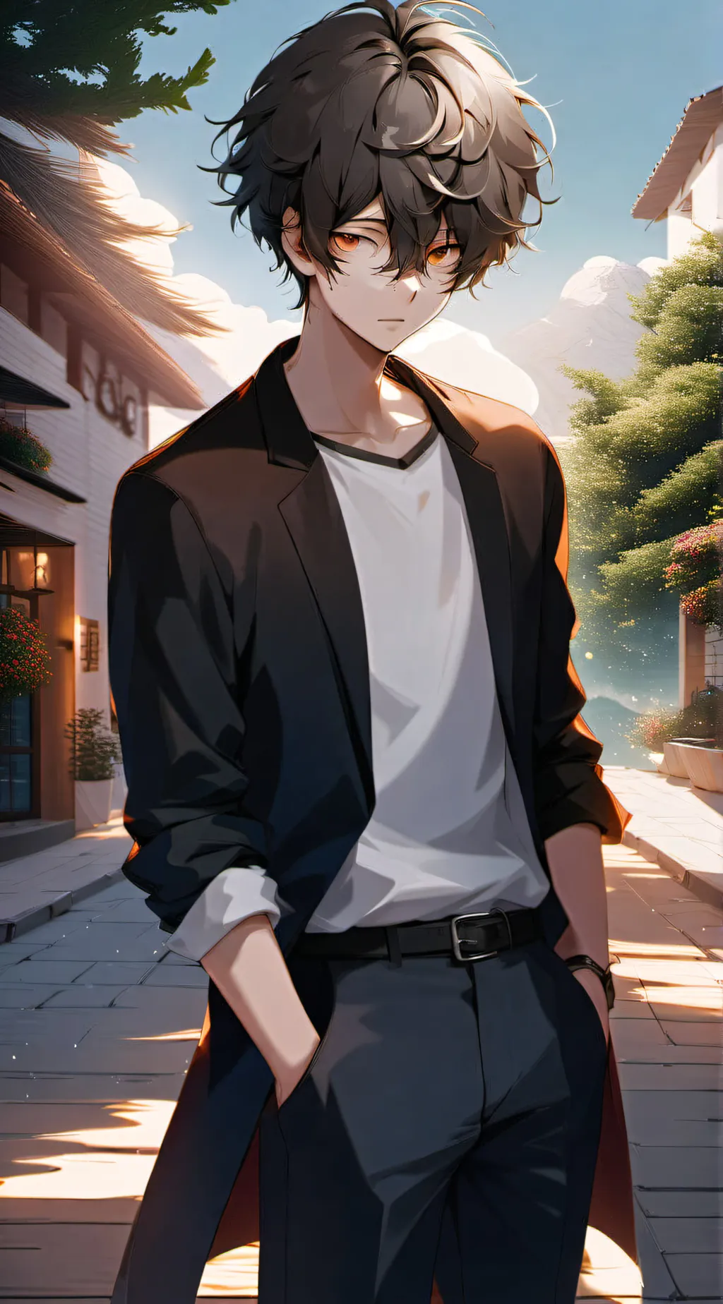 ai character: 🎸🏀Nathan🔥 background