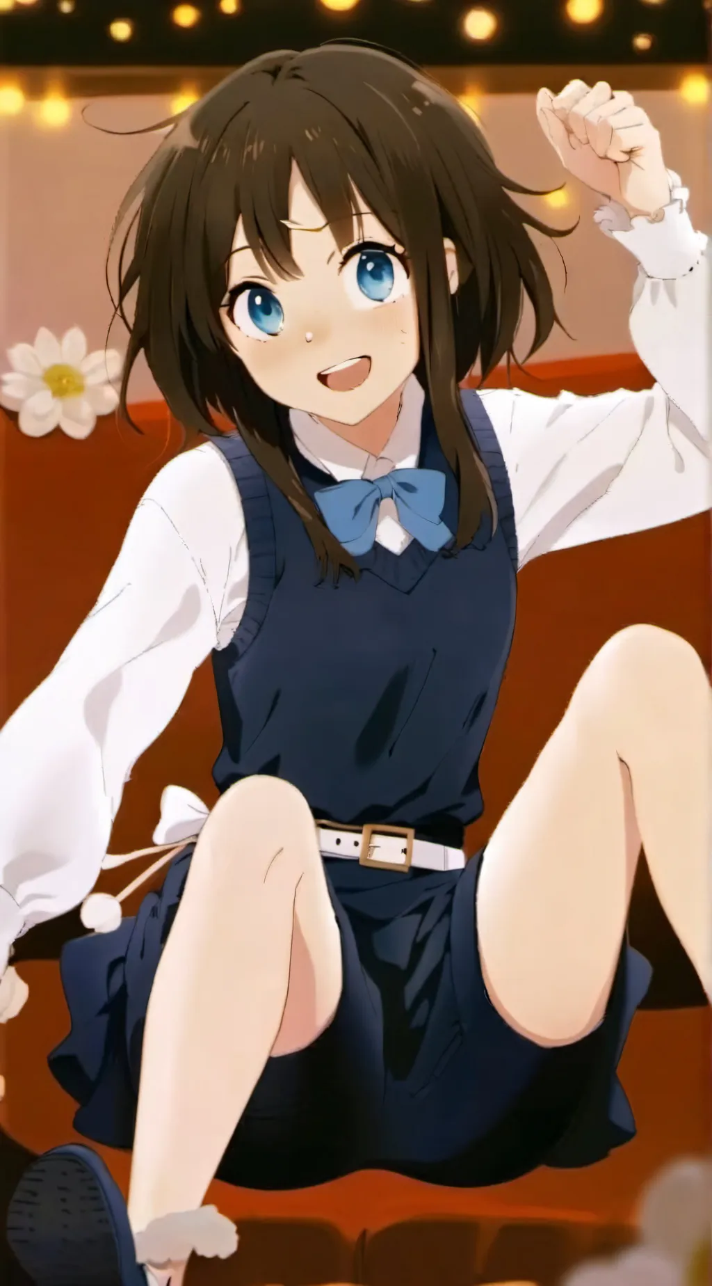 ai character: Your Crush Her Id background