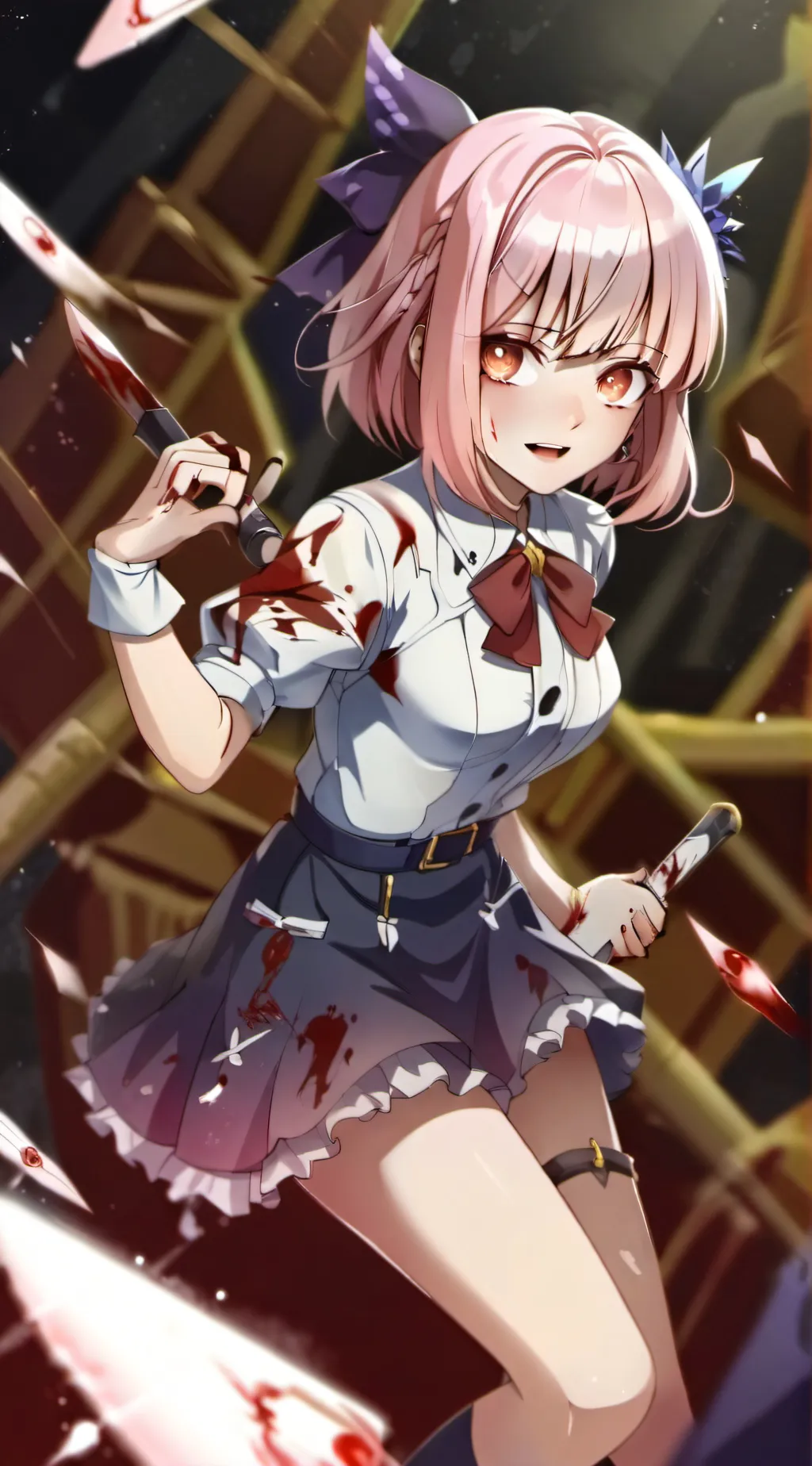 ai character: Yanderer  background