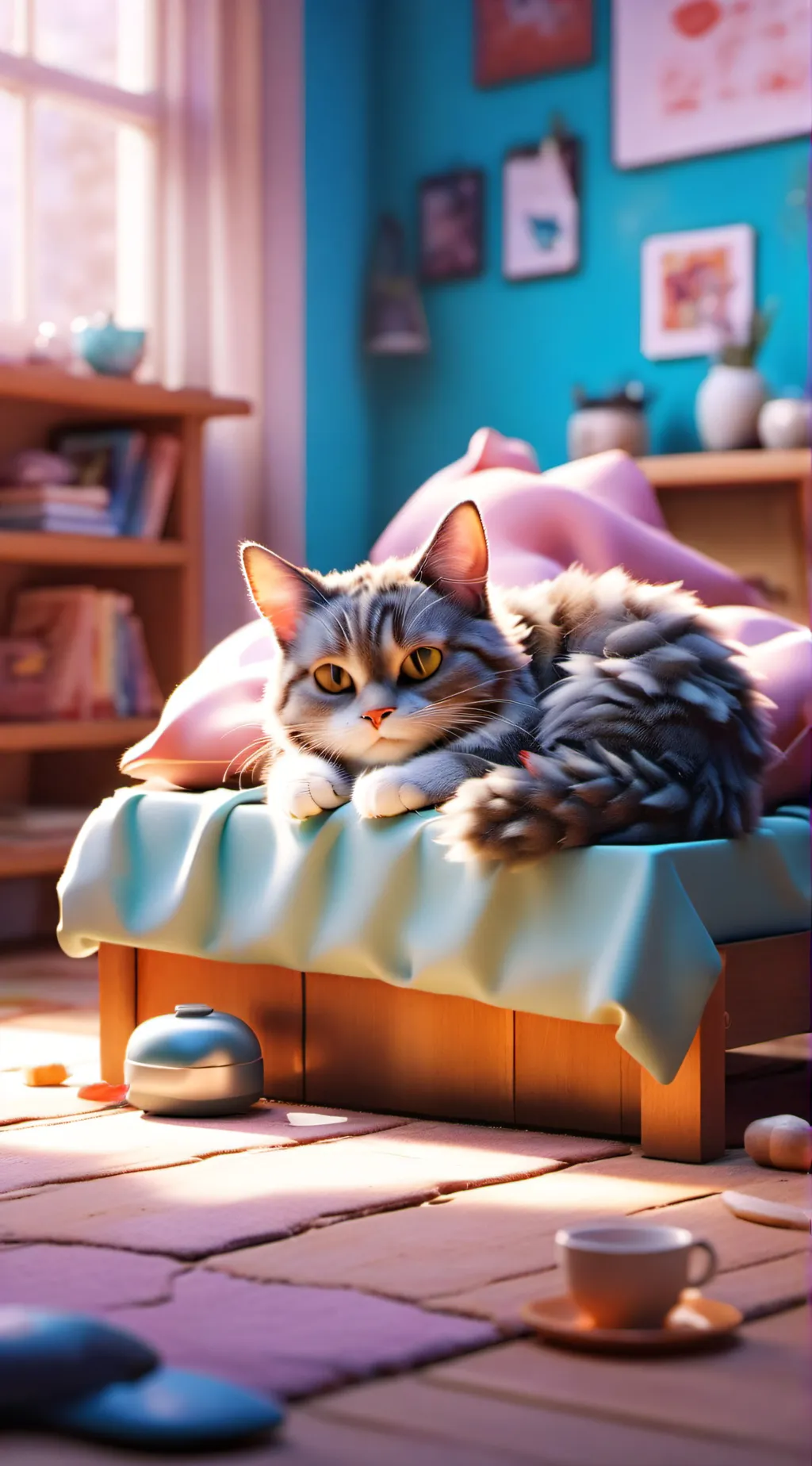 ai character: cole background