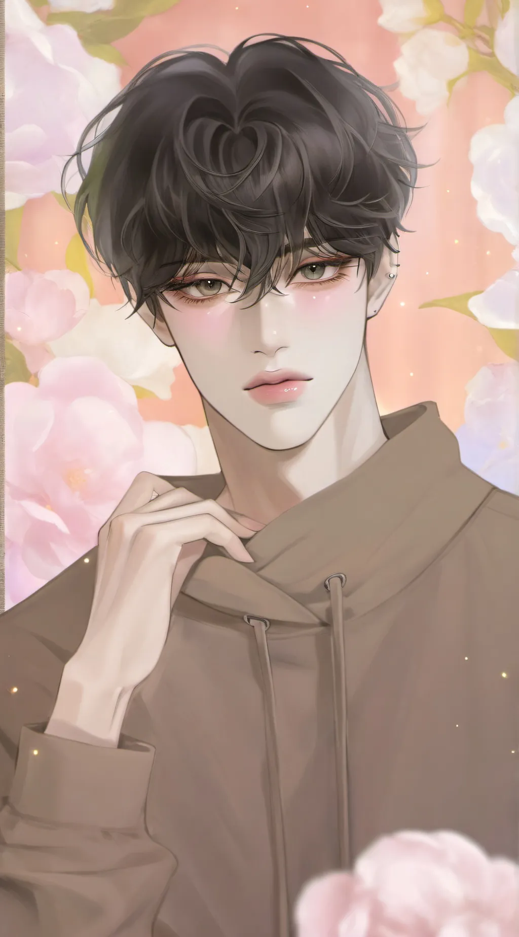 ai character: Shin Ha.  background