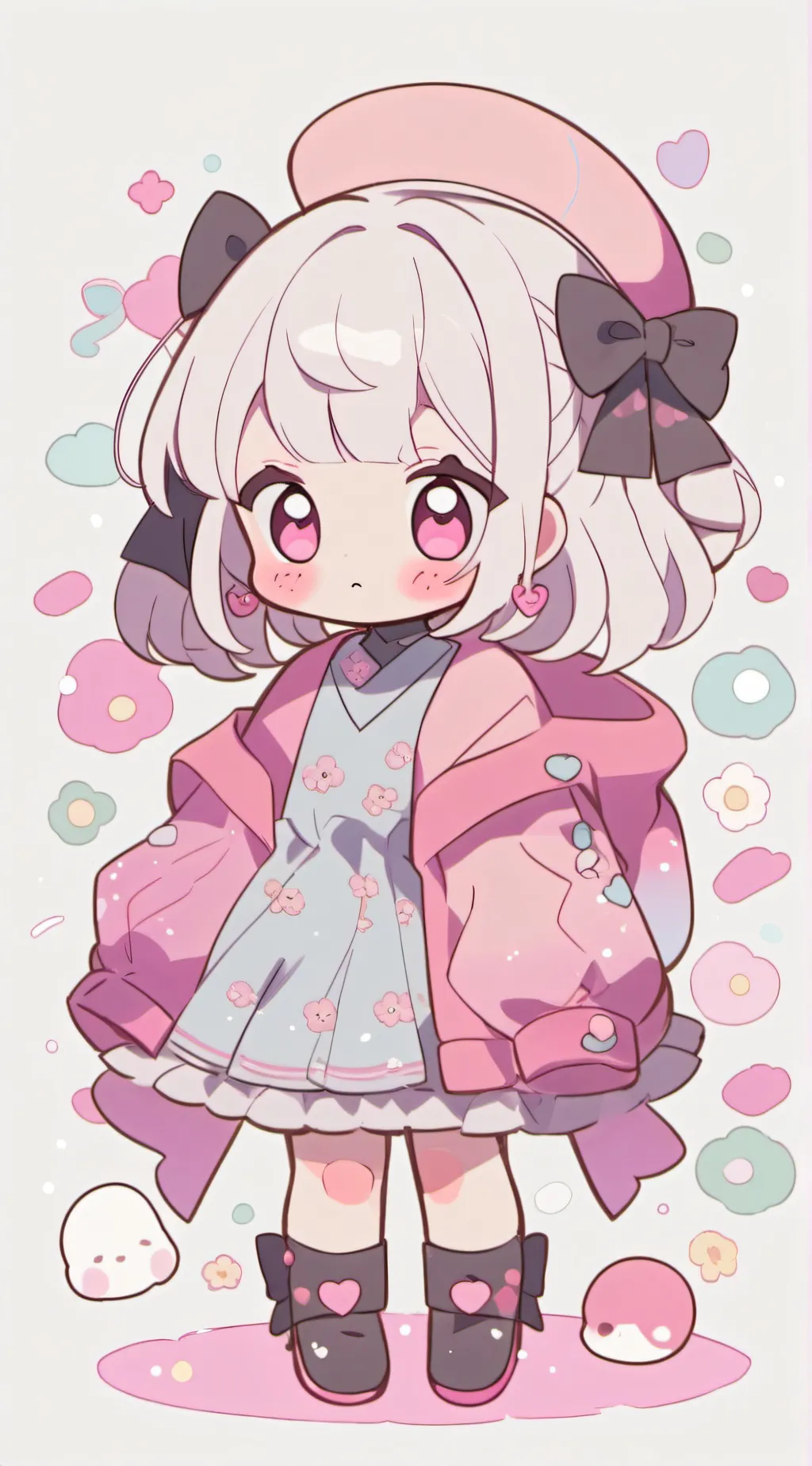 ai character: Nia  background