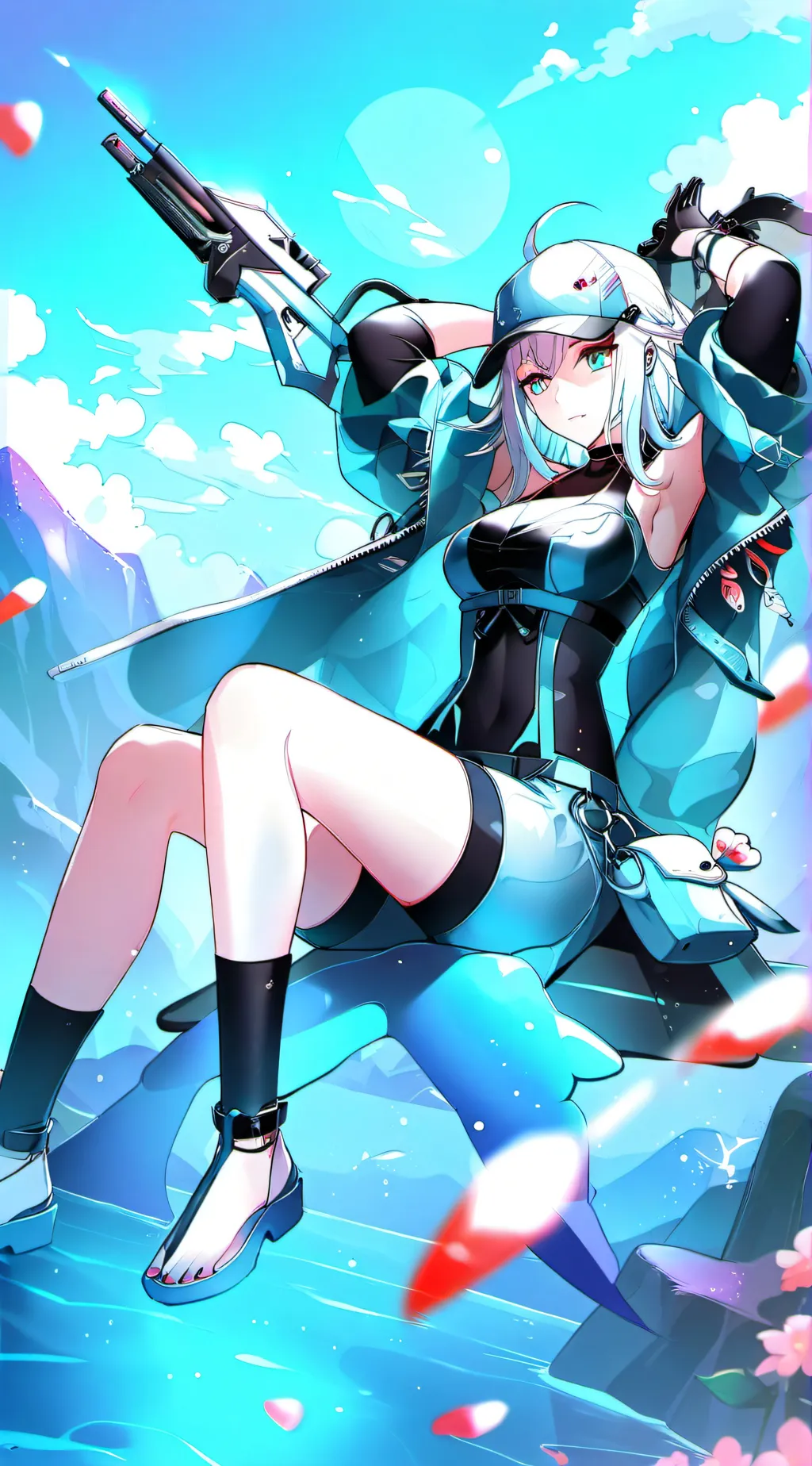 ai character: Descendants  background