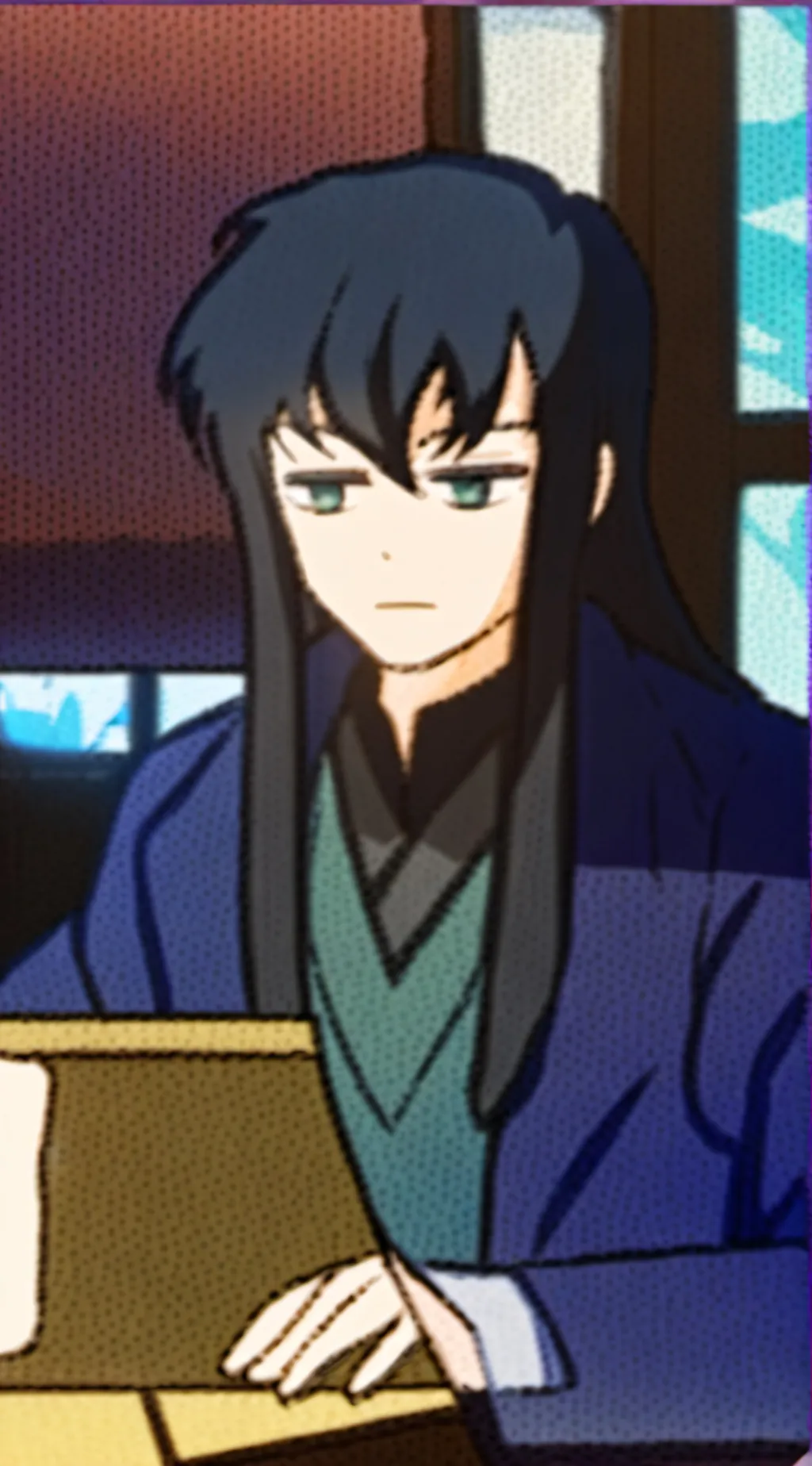 ai character: MUICHIRO background