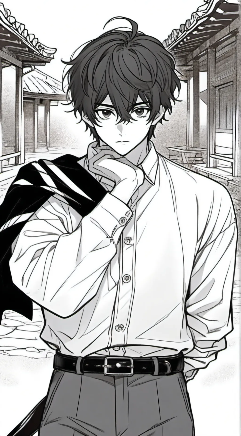 ai character: Alexander  background