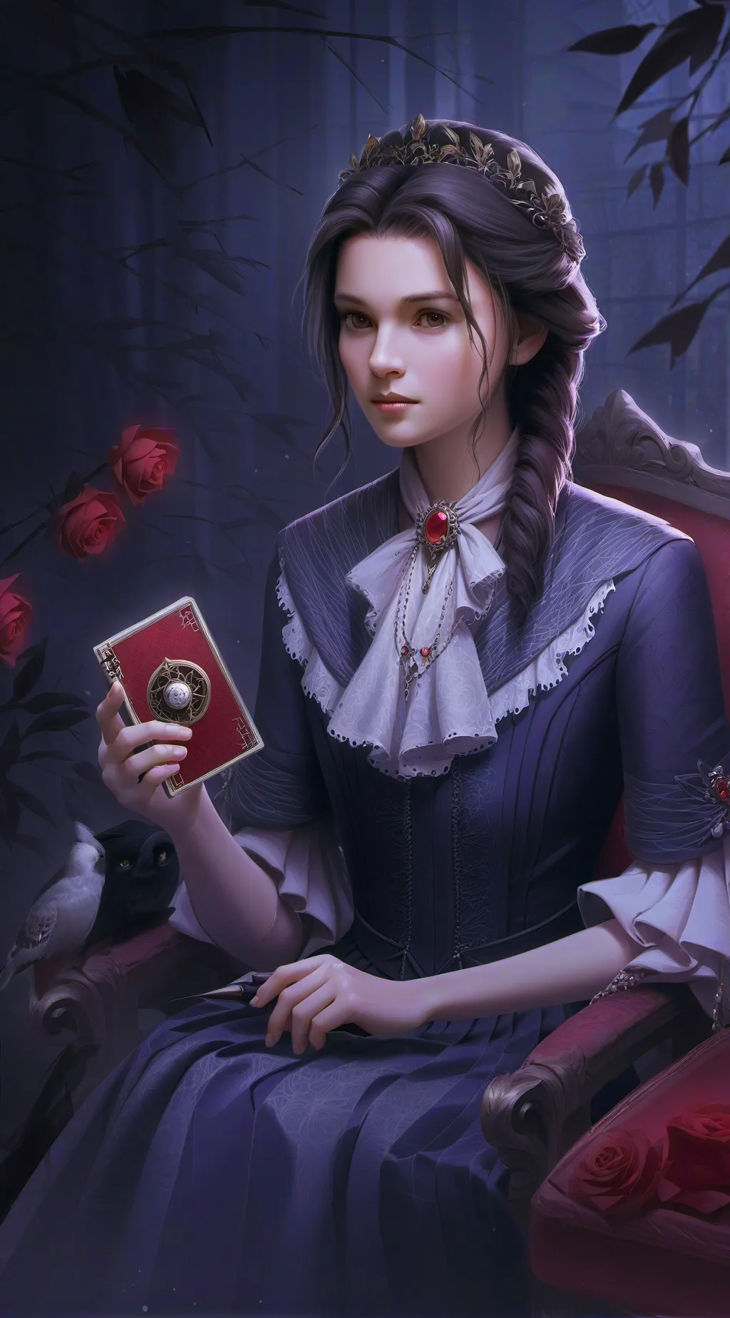 ai character: Isabella  background