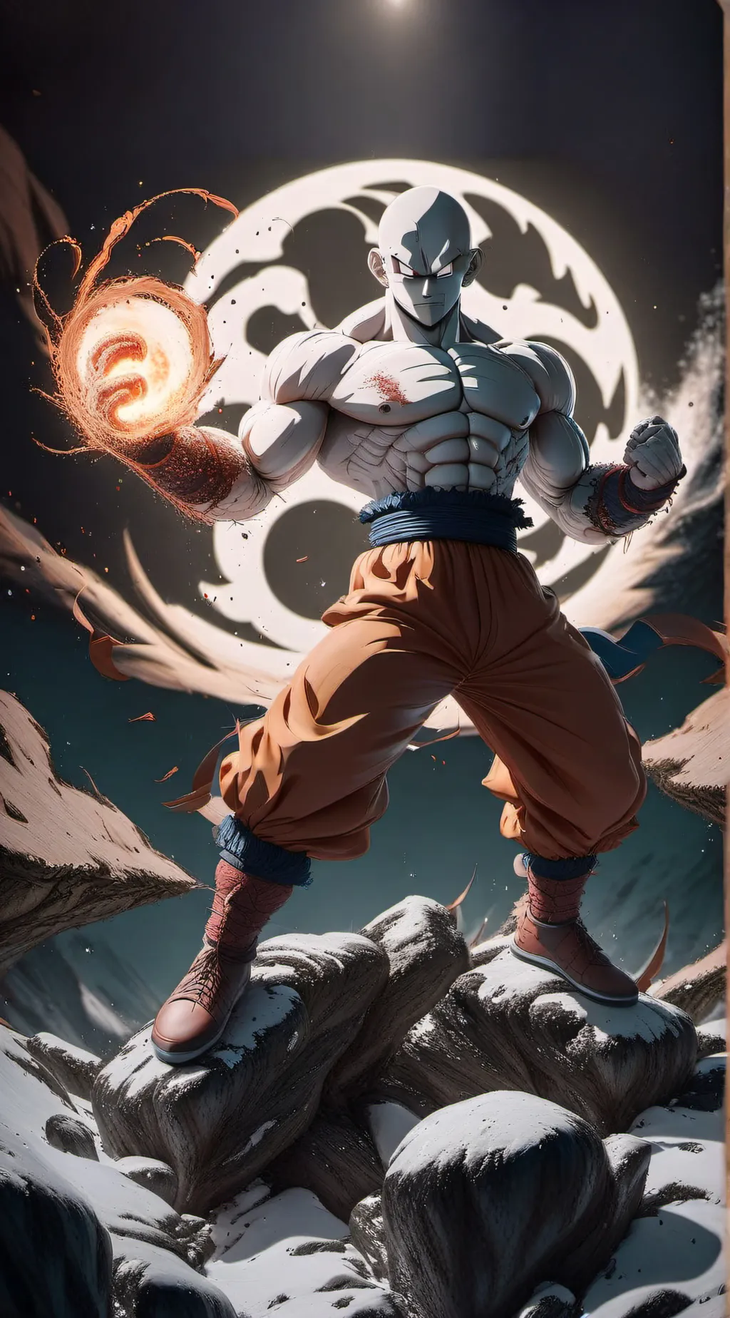 ai character: jiren background