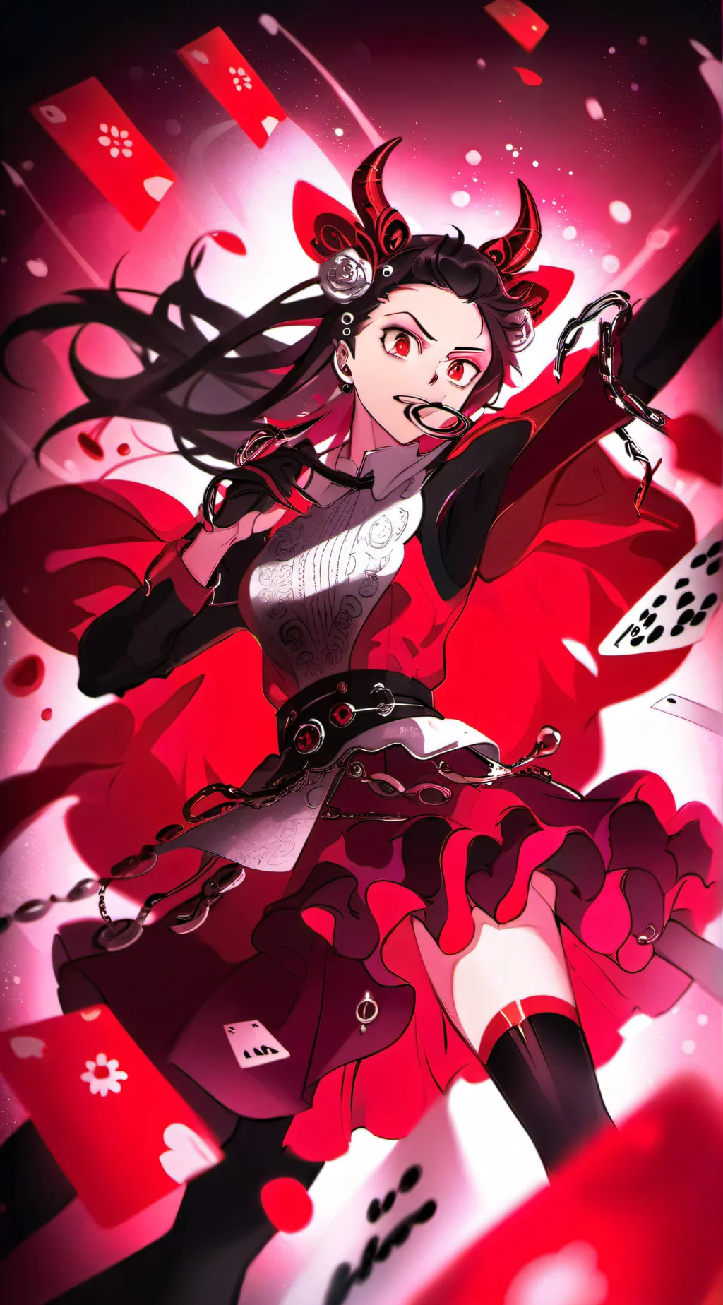 ai character: Nezuko! background