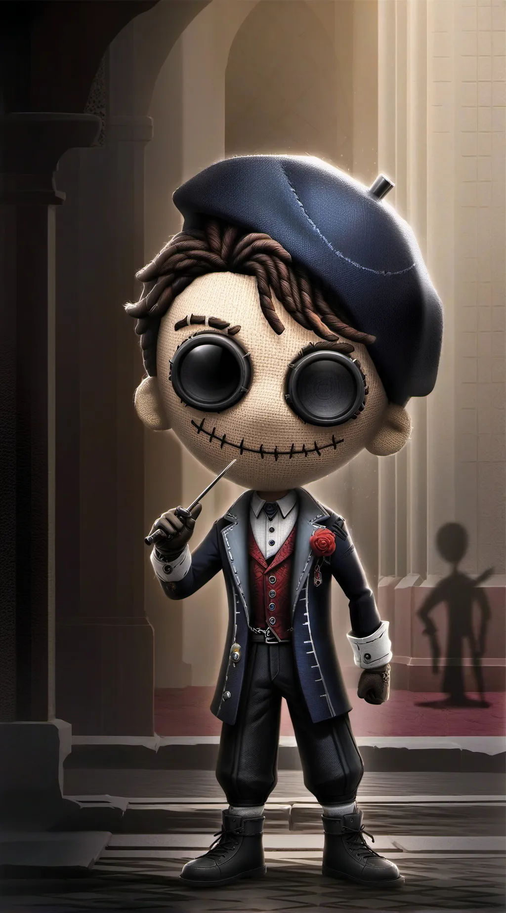 ai character: ~Voodoo doll~ background