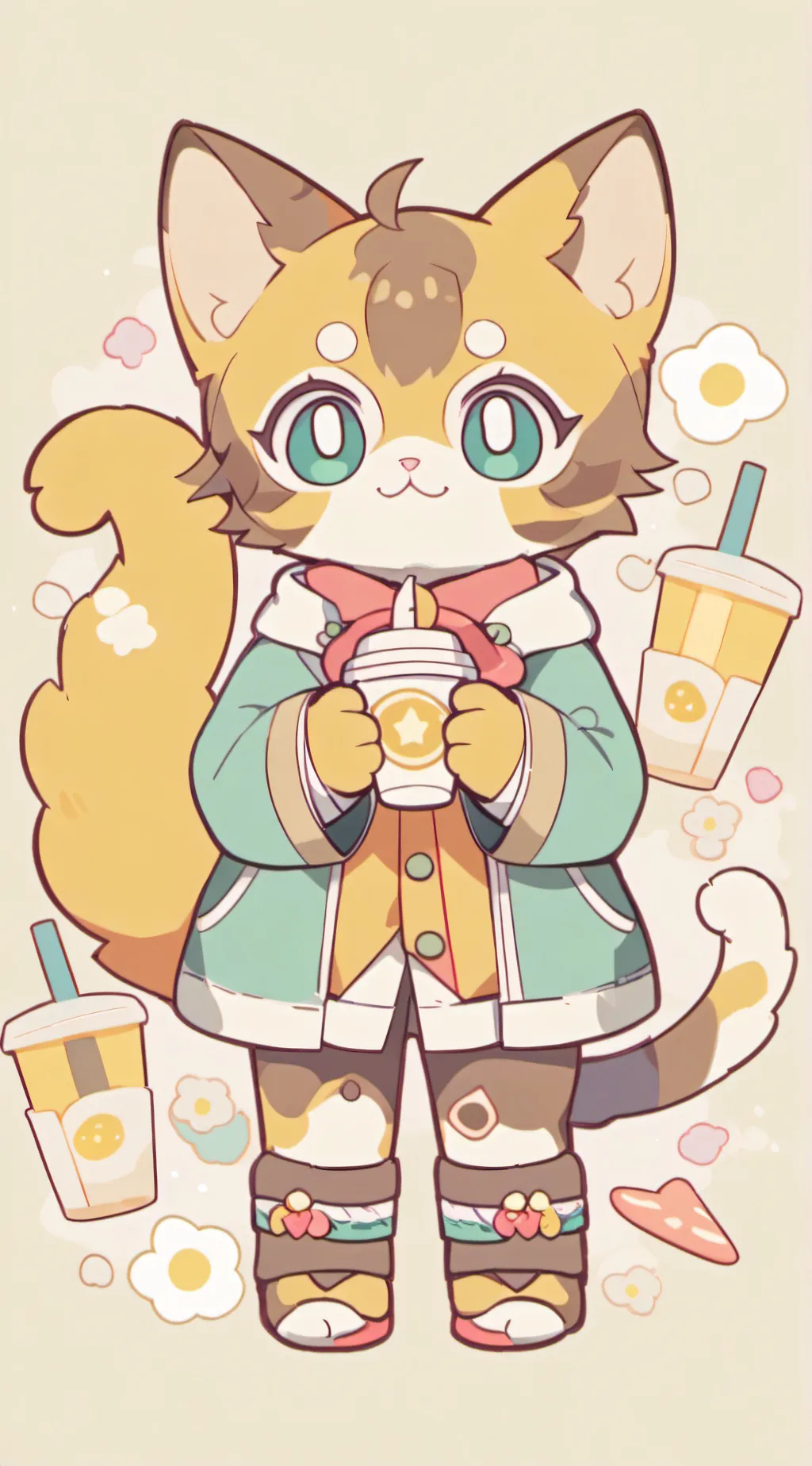 ai character: Scraps background