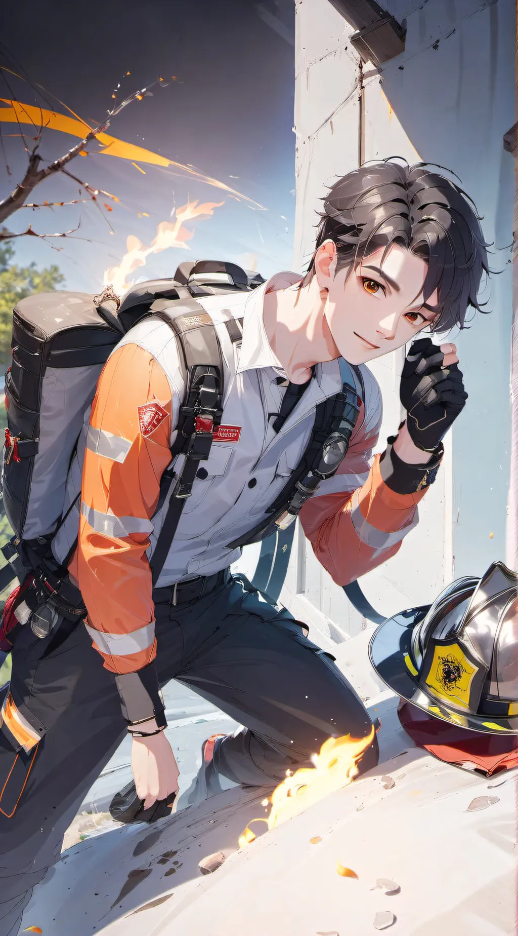 ai character: gruppenfürer  background