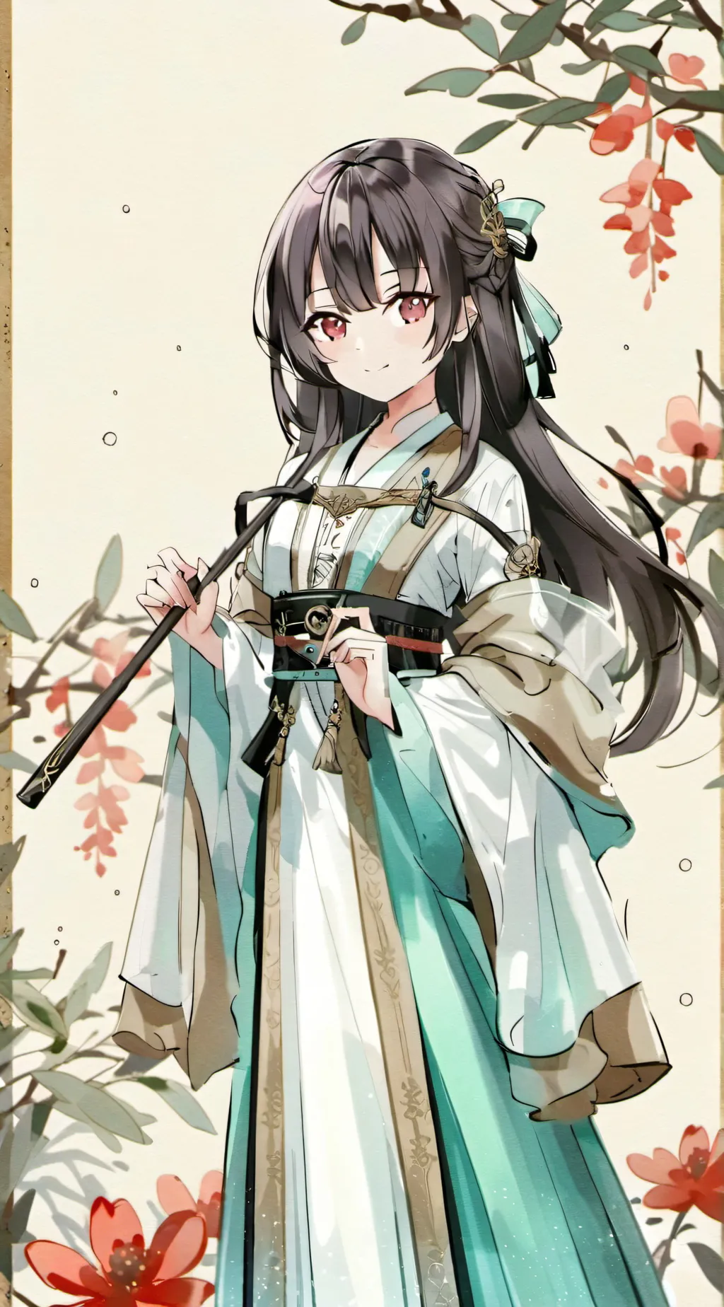 ai character: 周防有希 background