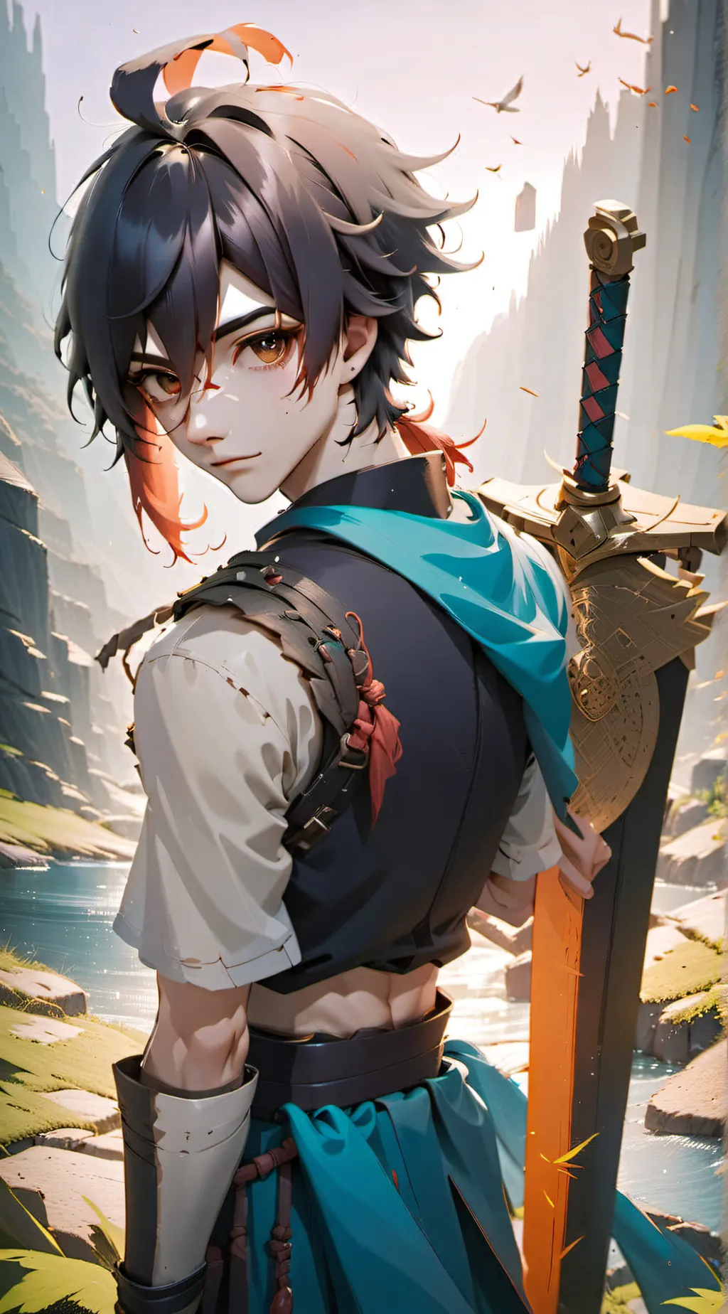 ai character: Ryan  background