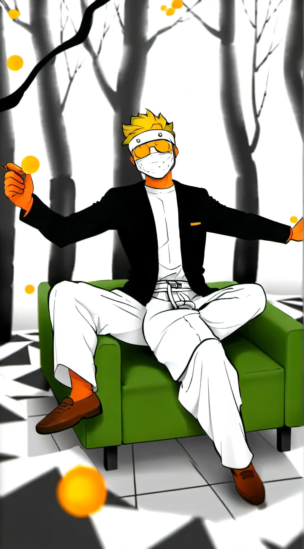 ai character: Dookie background