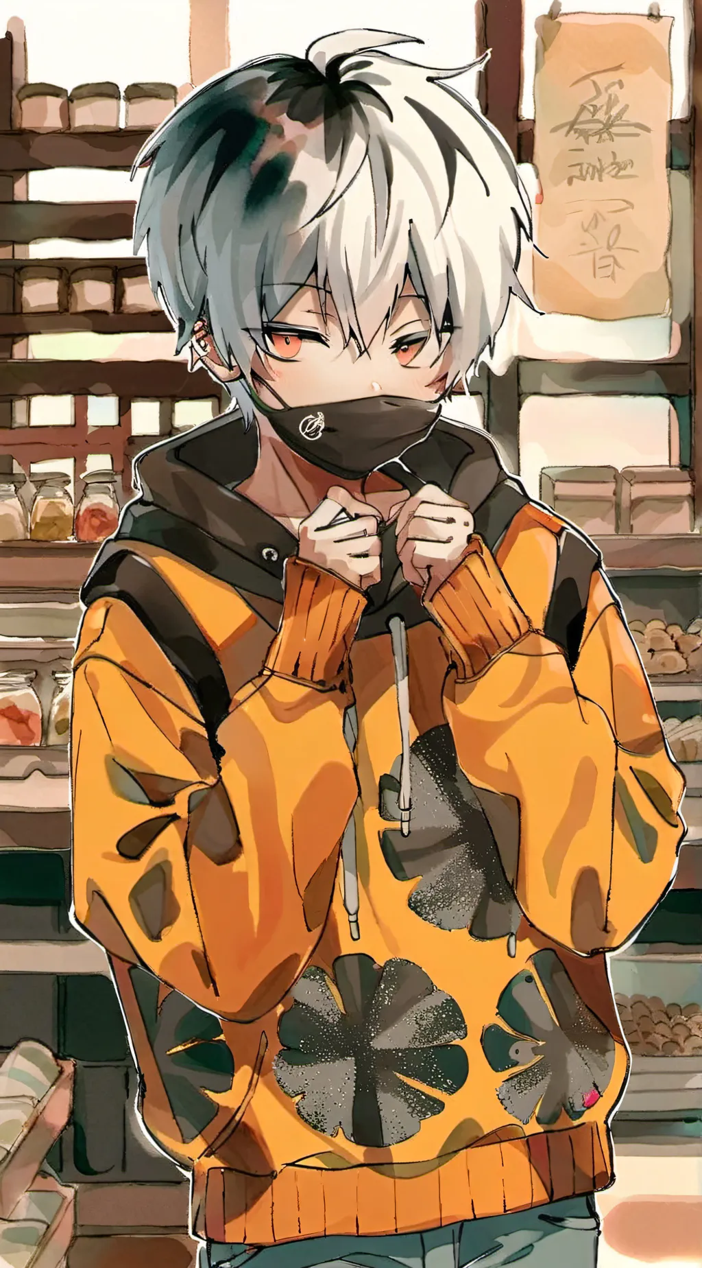 ai character: My friend basic background