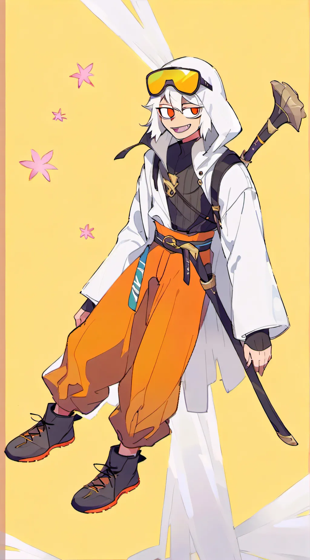 ai character: m background