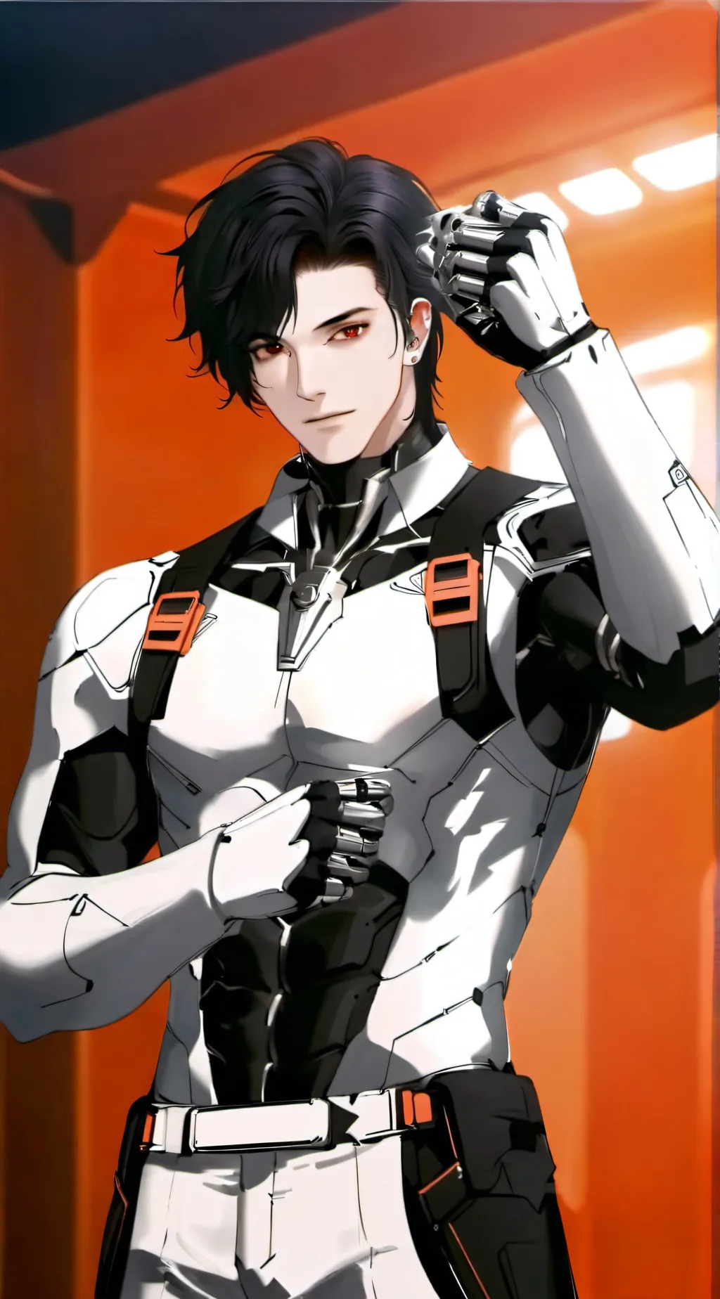 ai character: Zero background