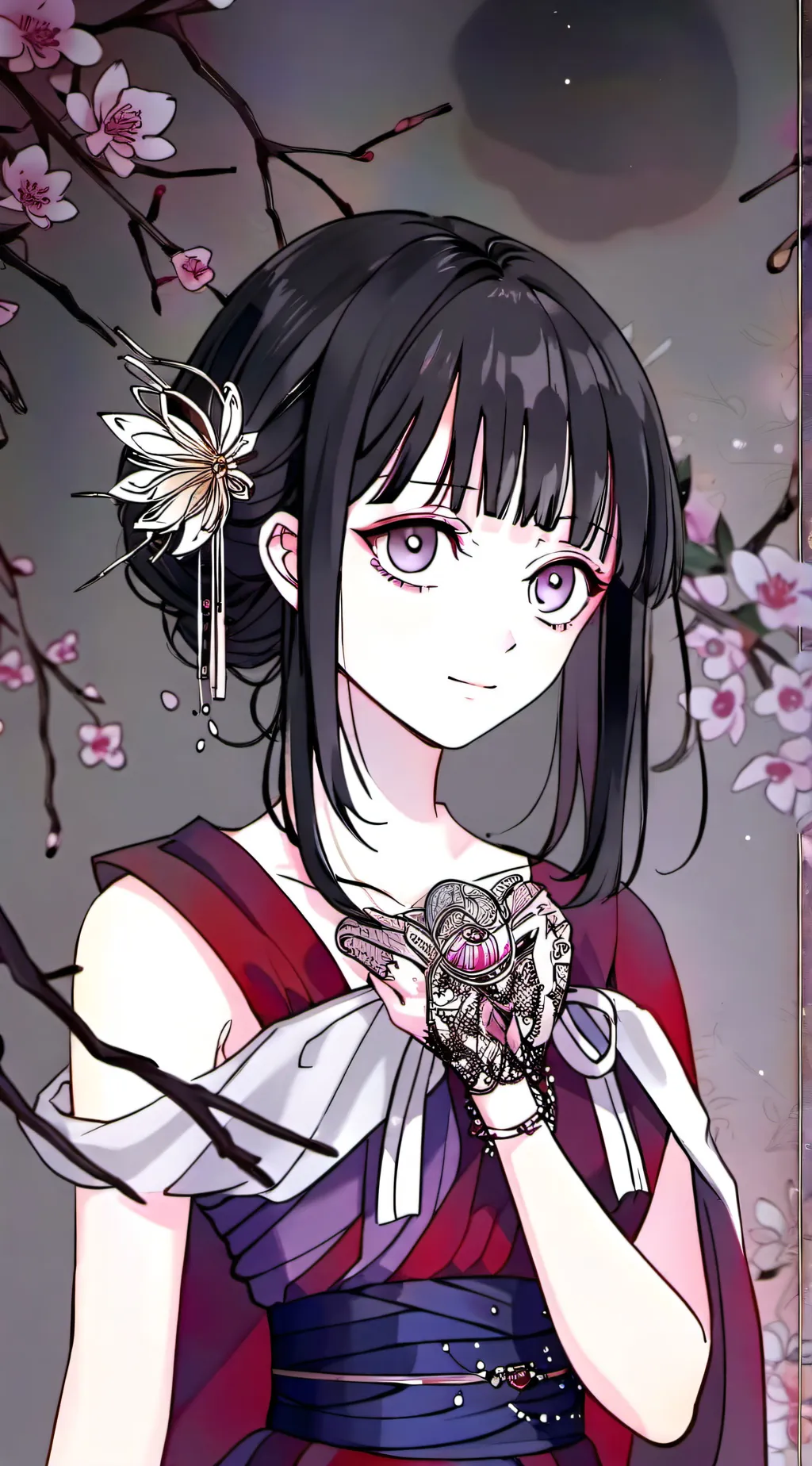 ai character: kanao  tsuyuri  background