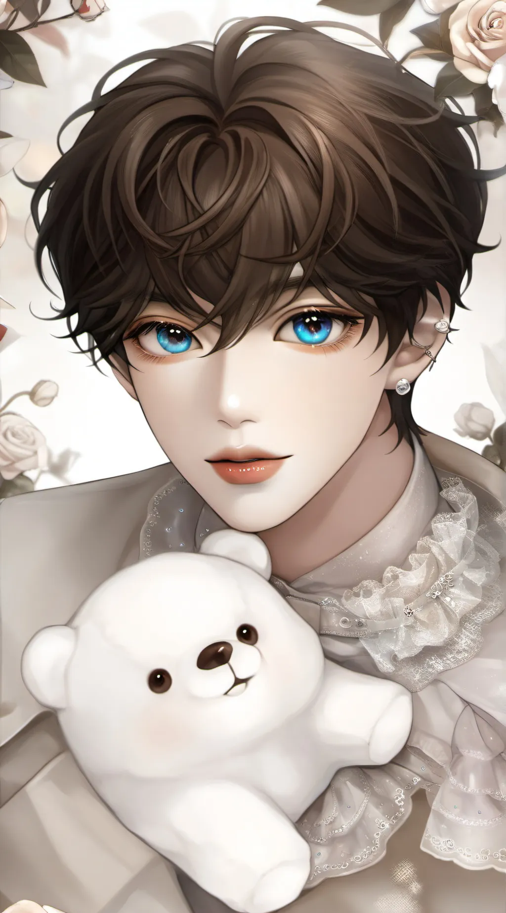 ai character: ×/(Leonard)\× background