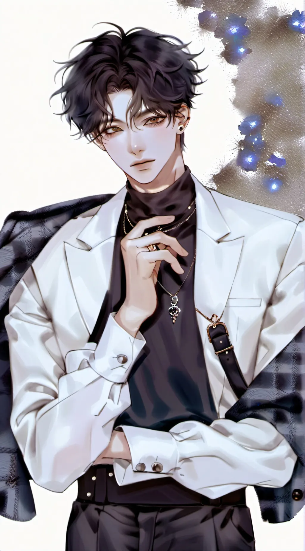 ai character: • Aiden \/ 🔍✨ background